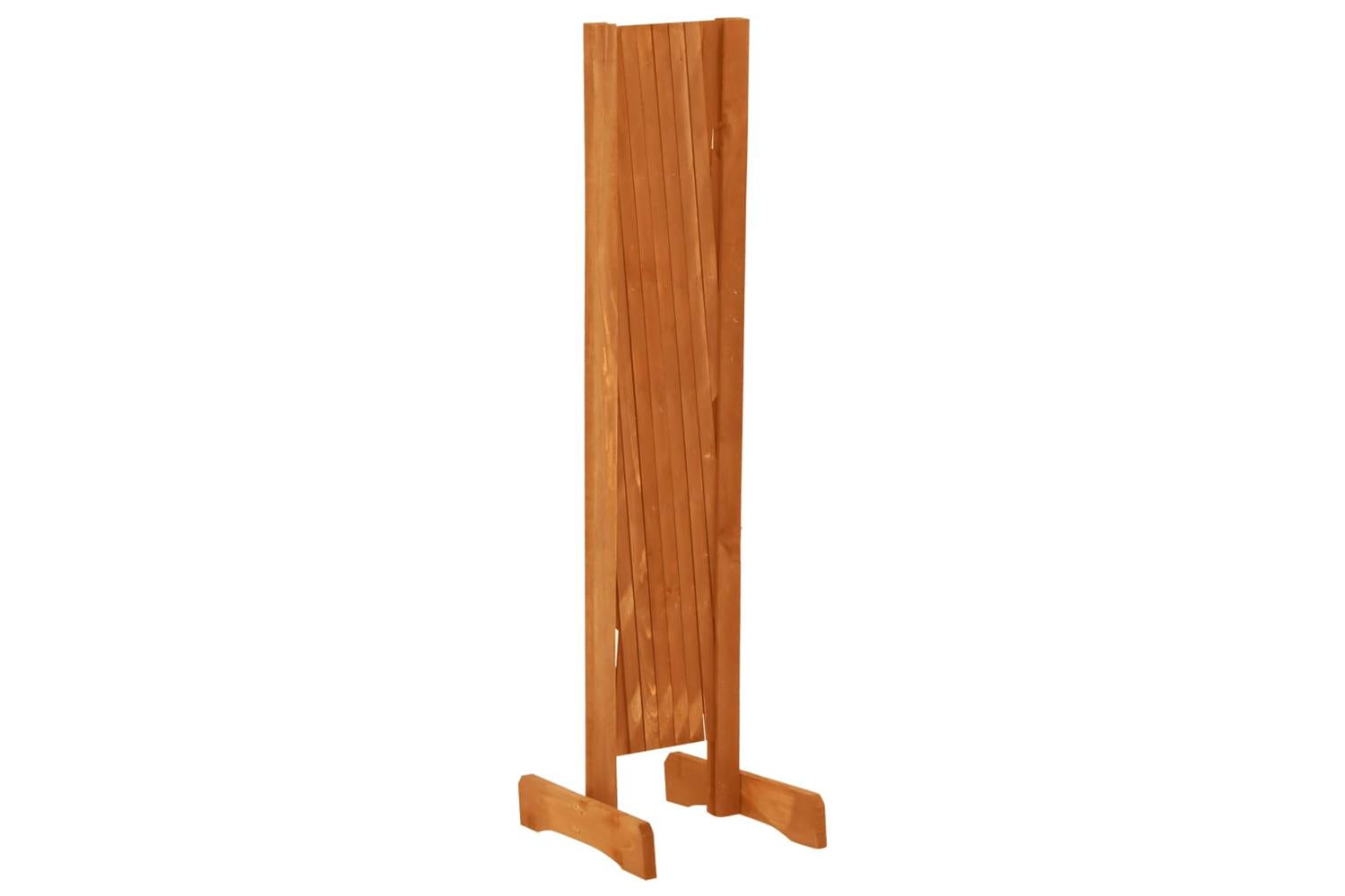 Vidaxl 314824 Garden Trellis Fence Orange 120x90 Cm Solid Firwood-4