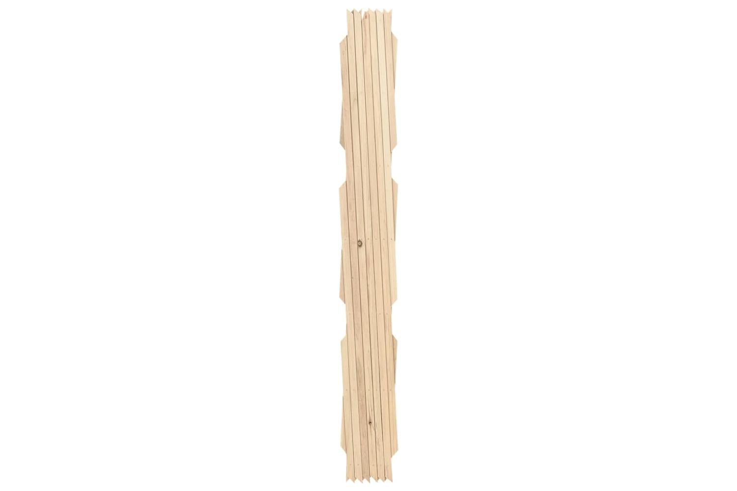 vidaXL 316422 Trellis Fences 5 Pcs Solid Firwood 180x80cm-4