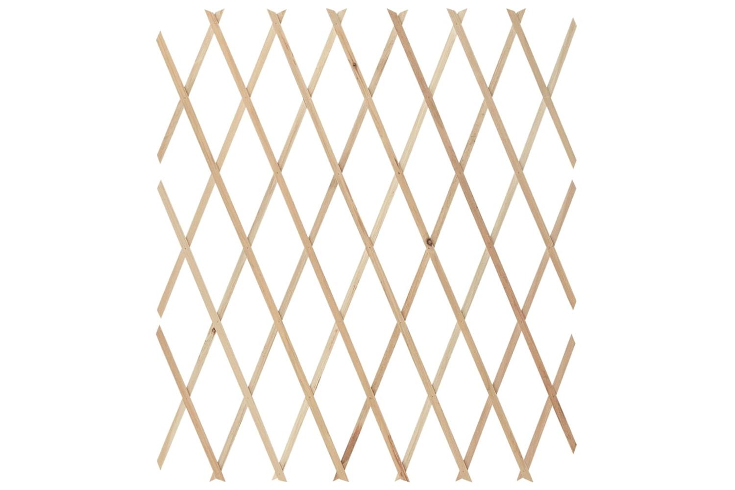vidaXL 316422 Trellis Fences 5 Pcs Solid Firwood 180x80cm-5