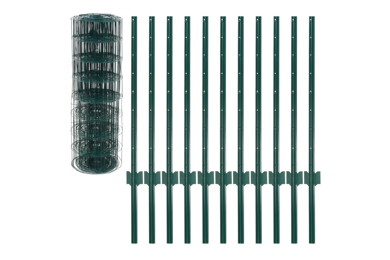 vidaXL 142814 Euro Fence | Green-3