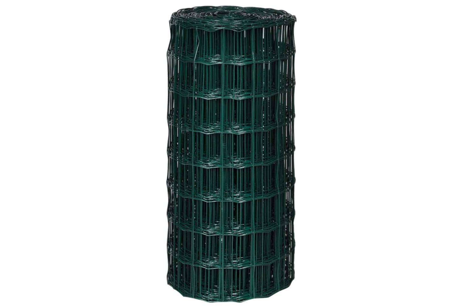 Vidaxl 140572 Euro Fence Steel 10x0.8 M Green-3