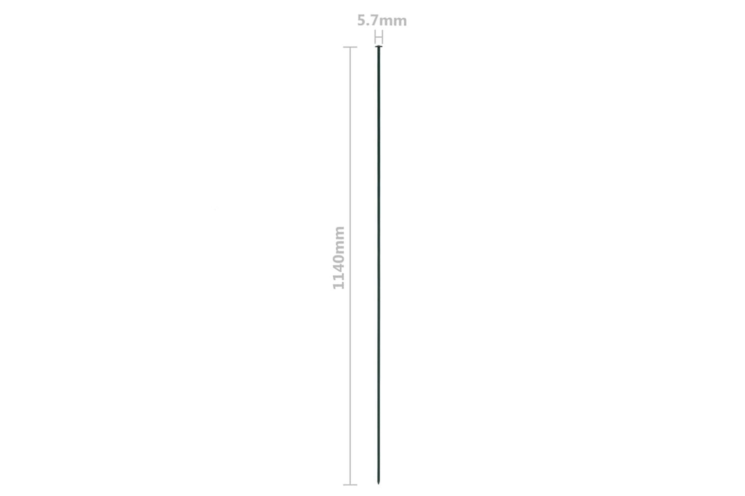 vidaXL 146105 Pond Fence Set 115x79cm Green-8