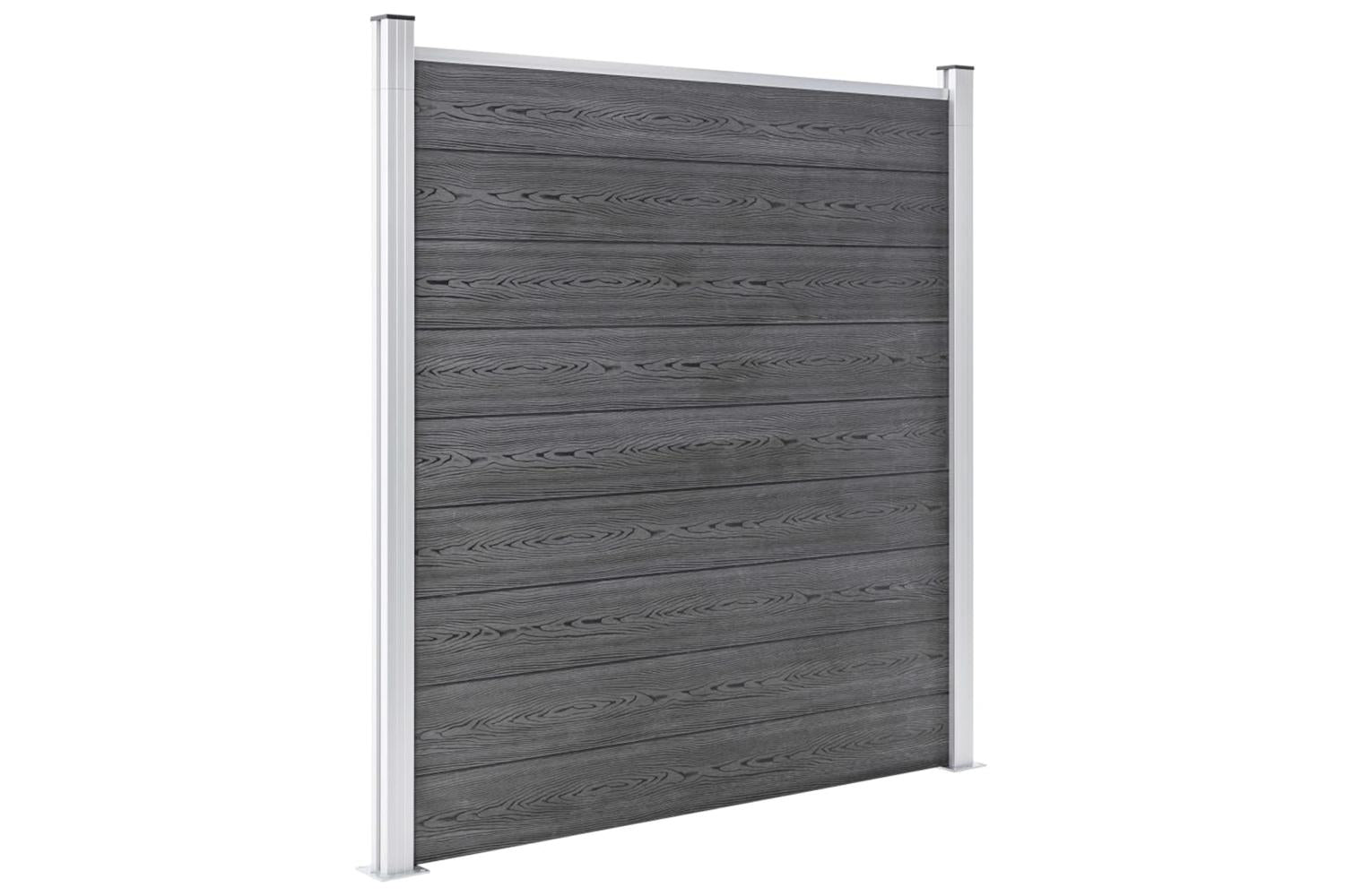vidaXL 3053229 Garden Fence Wpc 1045x186cm Grey-4