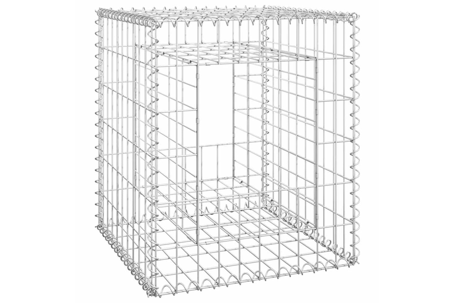vidaXL 151266 Gabion Basket Post 50x50x60cm Iron-2