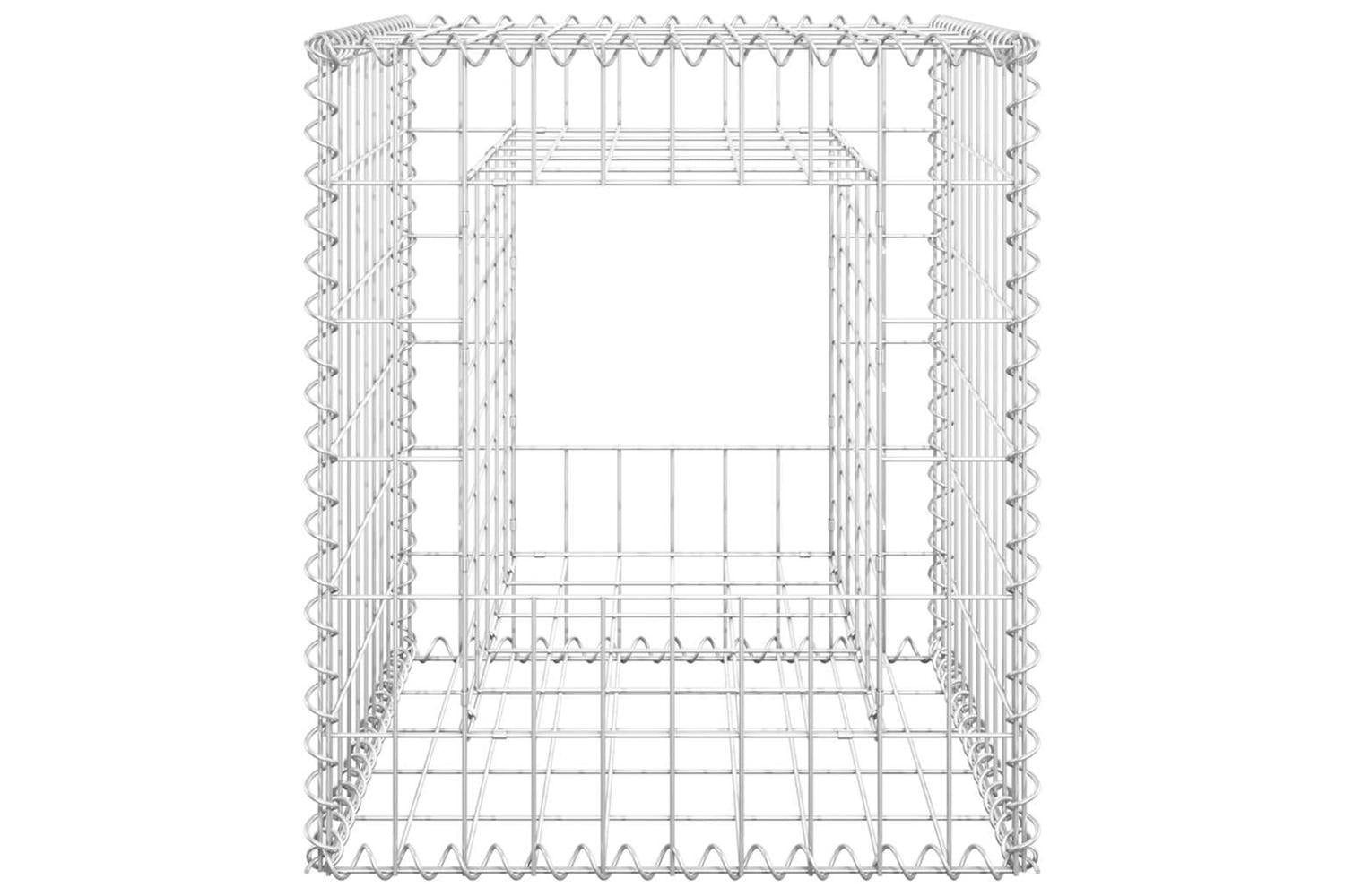 vidaXL 151266 Gabion Basket Post 50x50x60cm Iron-3