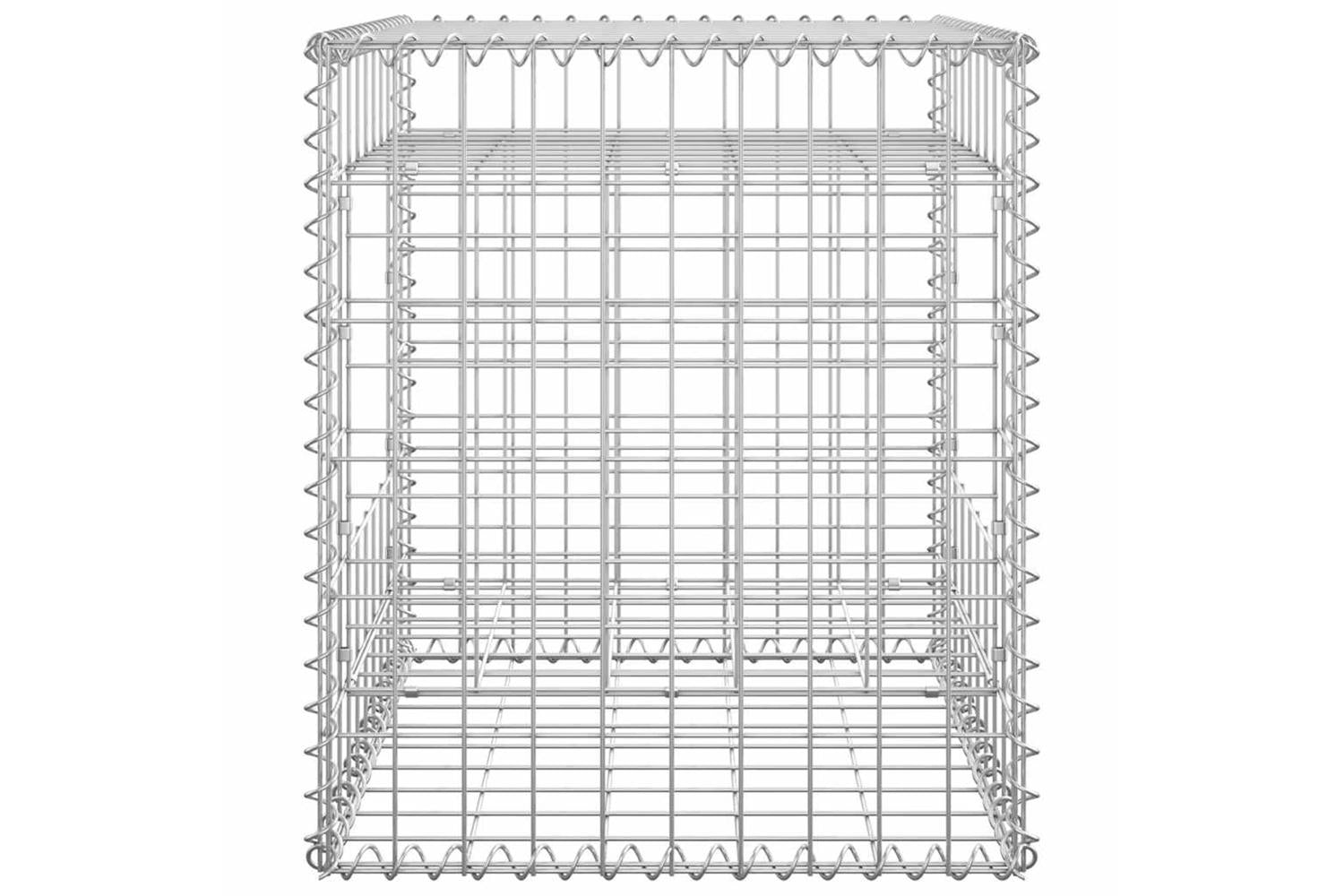 vidaXL 151266 Gabion Basket Post 50x50x60cm Iron-4