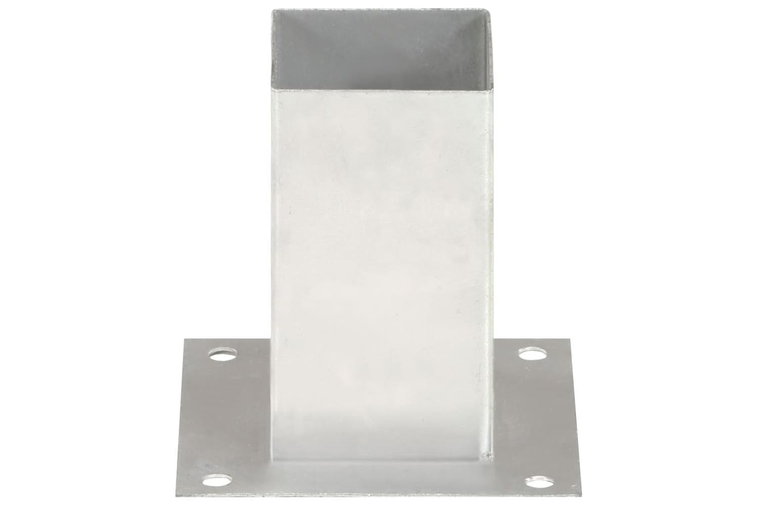 vidaXL 145448 Post Anchors 4 Pcs Galvanised Metal 81mm-4