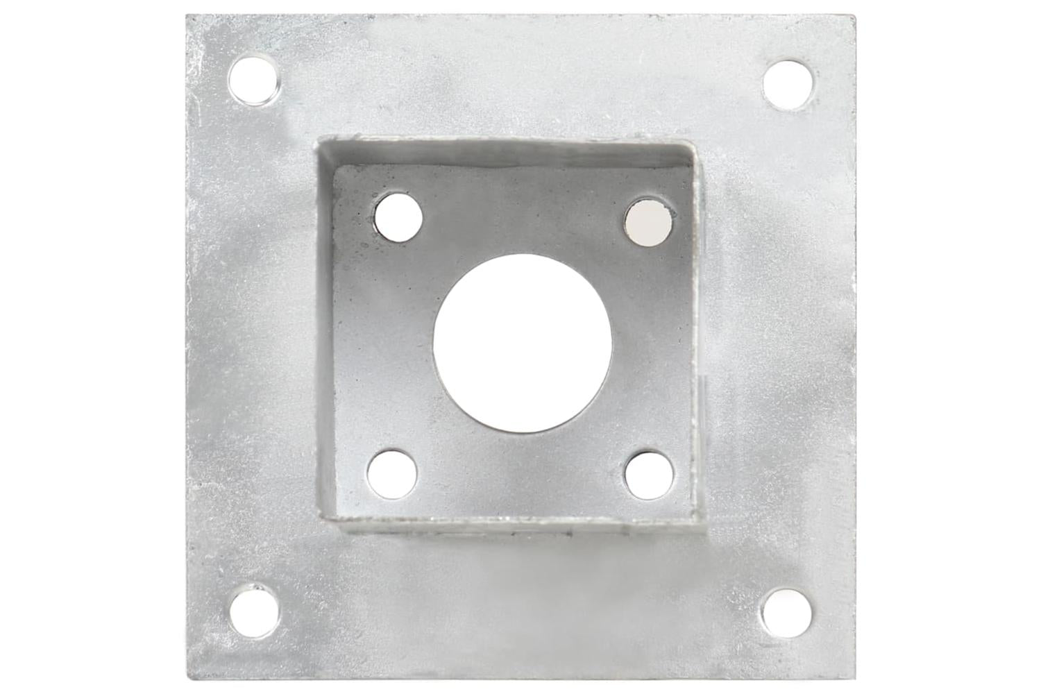 vidaXL 145448 Post Anchors 4 Pcs Galvanised Metal 81mm-5