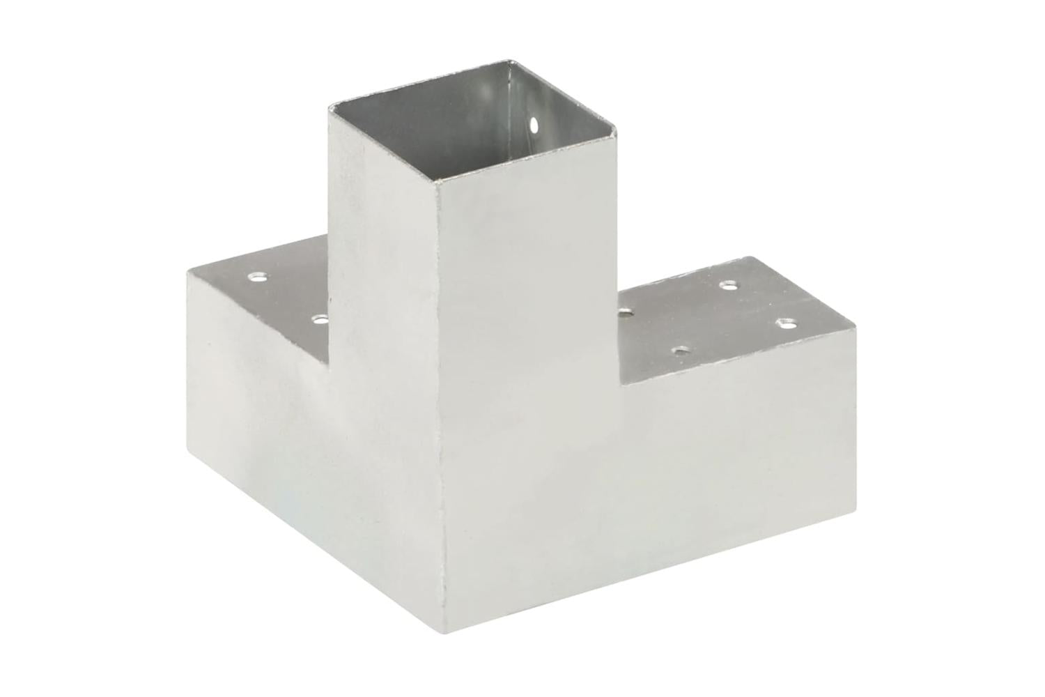 vidaXL 145457 Post Connector Y Shape Galvanised Metal 71x71mm-3