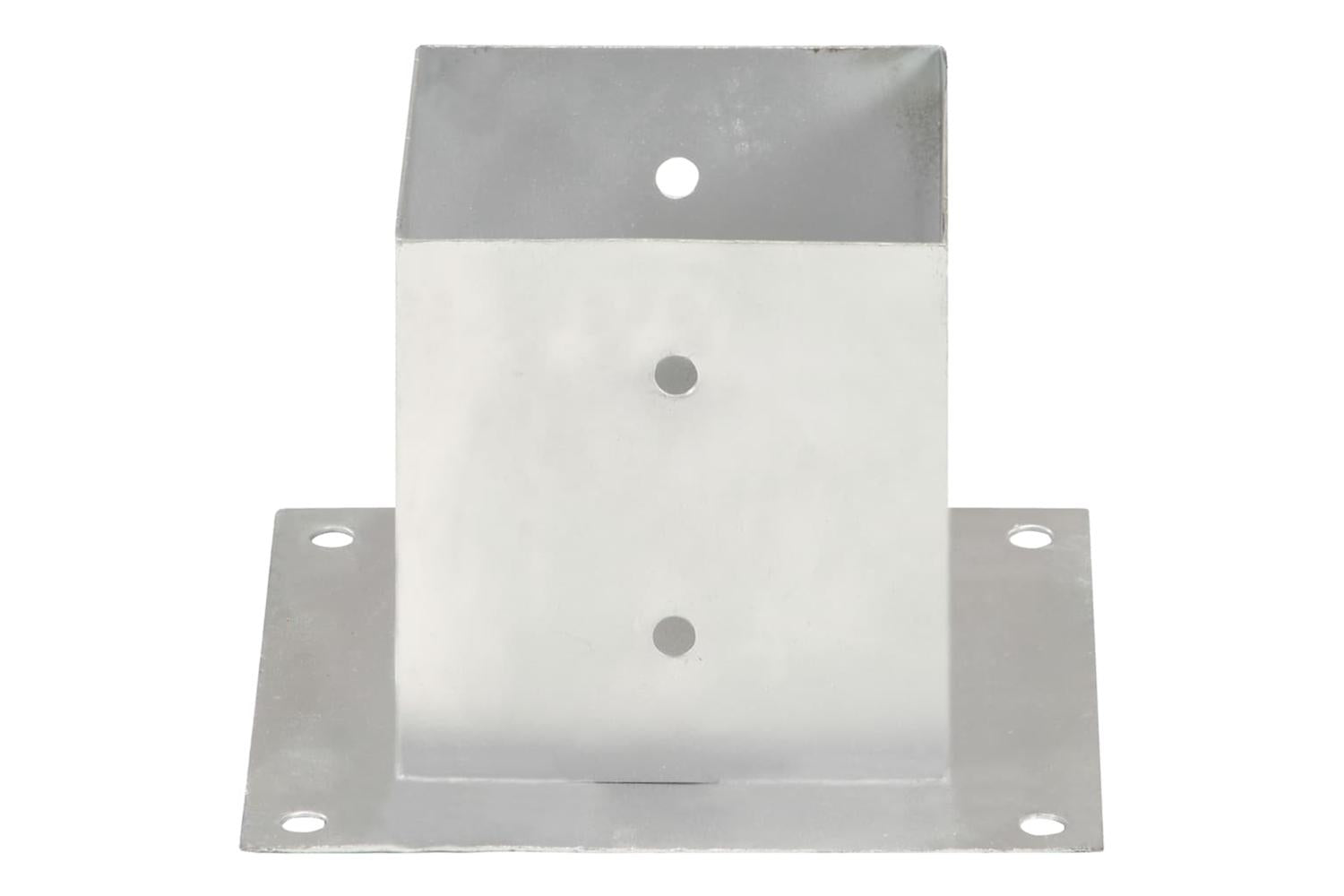 vidaXL 145452 Post Anchors 4 Pcs Galvanised Metal 141mm-3