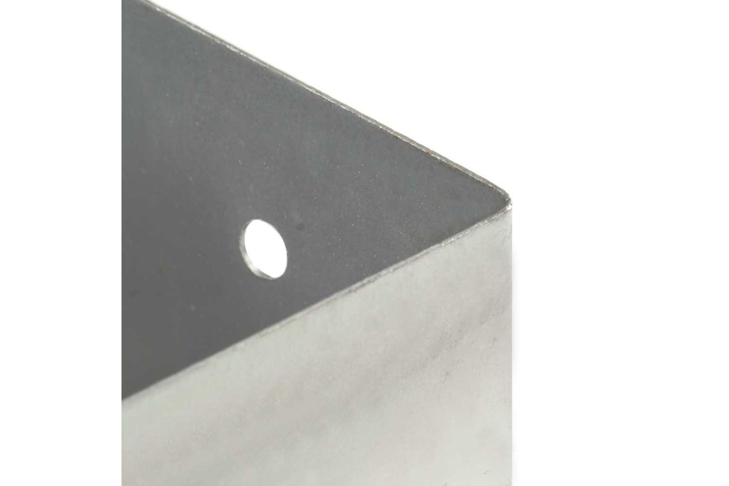 vidaXL 145452 Post Anchors 4 Pcs Galvanised Metal 141mm-7