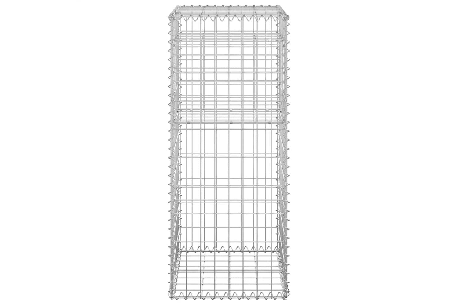 vidaXL 151260 Gabion Basket Post 40x40x100cm Iron-4