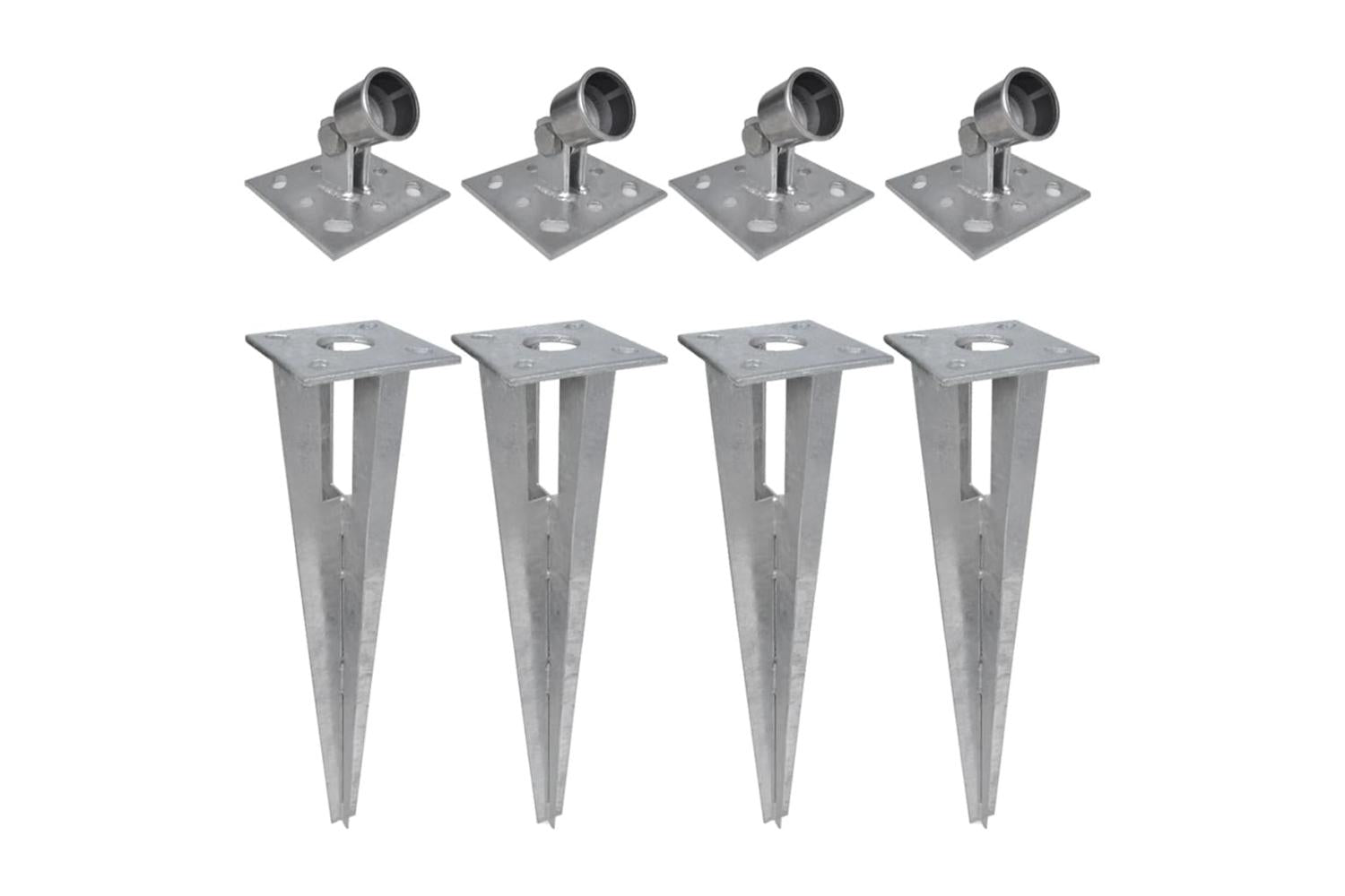 Vidaxl 3057511 Strive Post Spikes 4 Pcs Steel