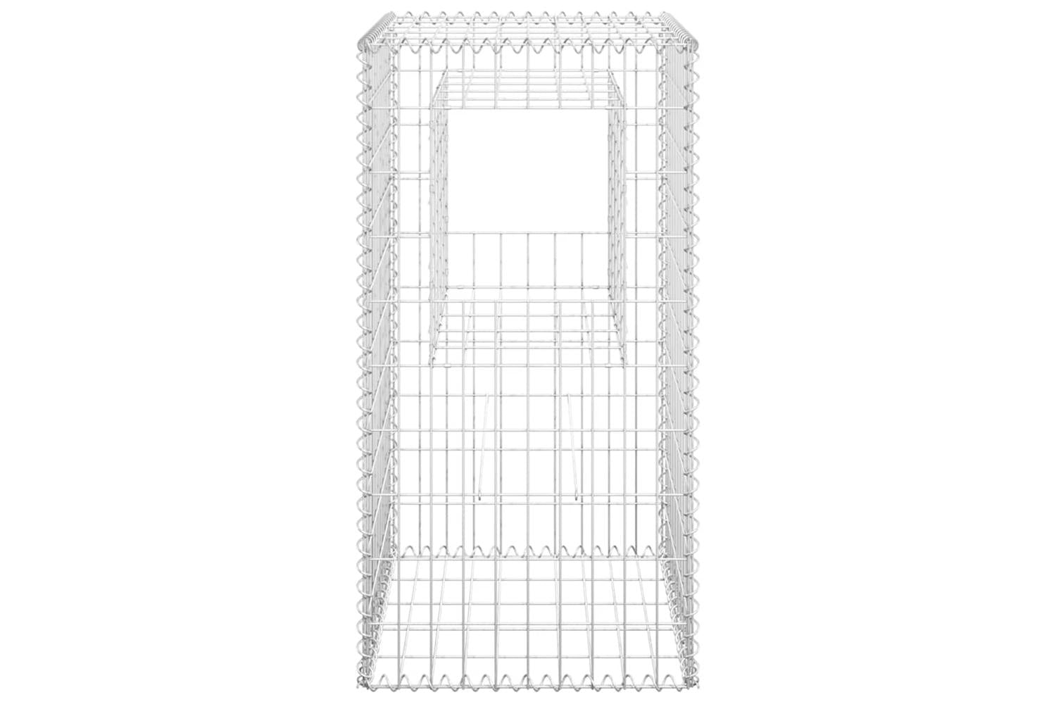 vidaXL 151268 Gabion Basket Post 50x50x100cm Iron-3