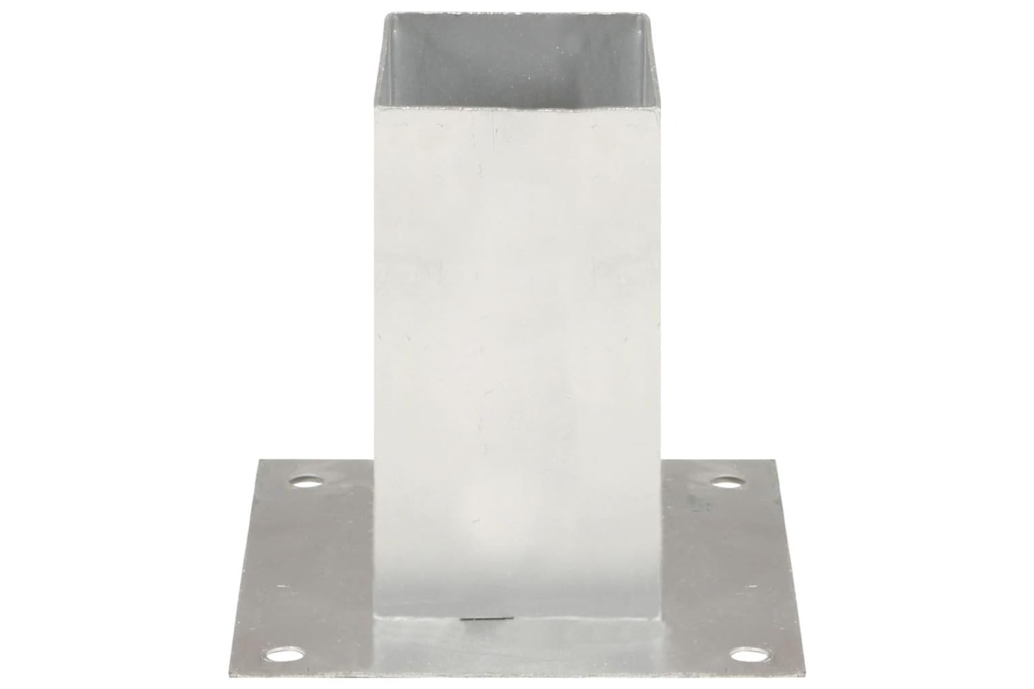 vidaXL 145447 Post Anchors 4 Pcs Galvanised Metal 71mm-4