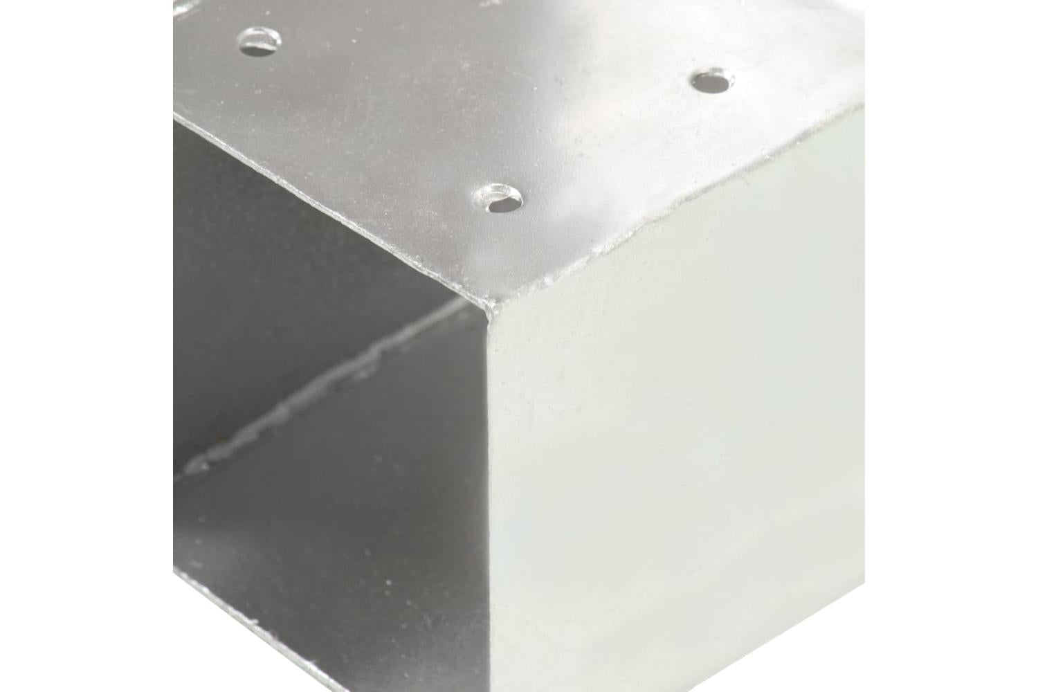 vidaXL 145479 Post Connector T Shape Galvanised Metal 101x101mm-5