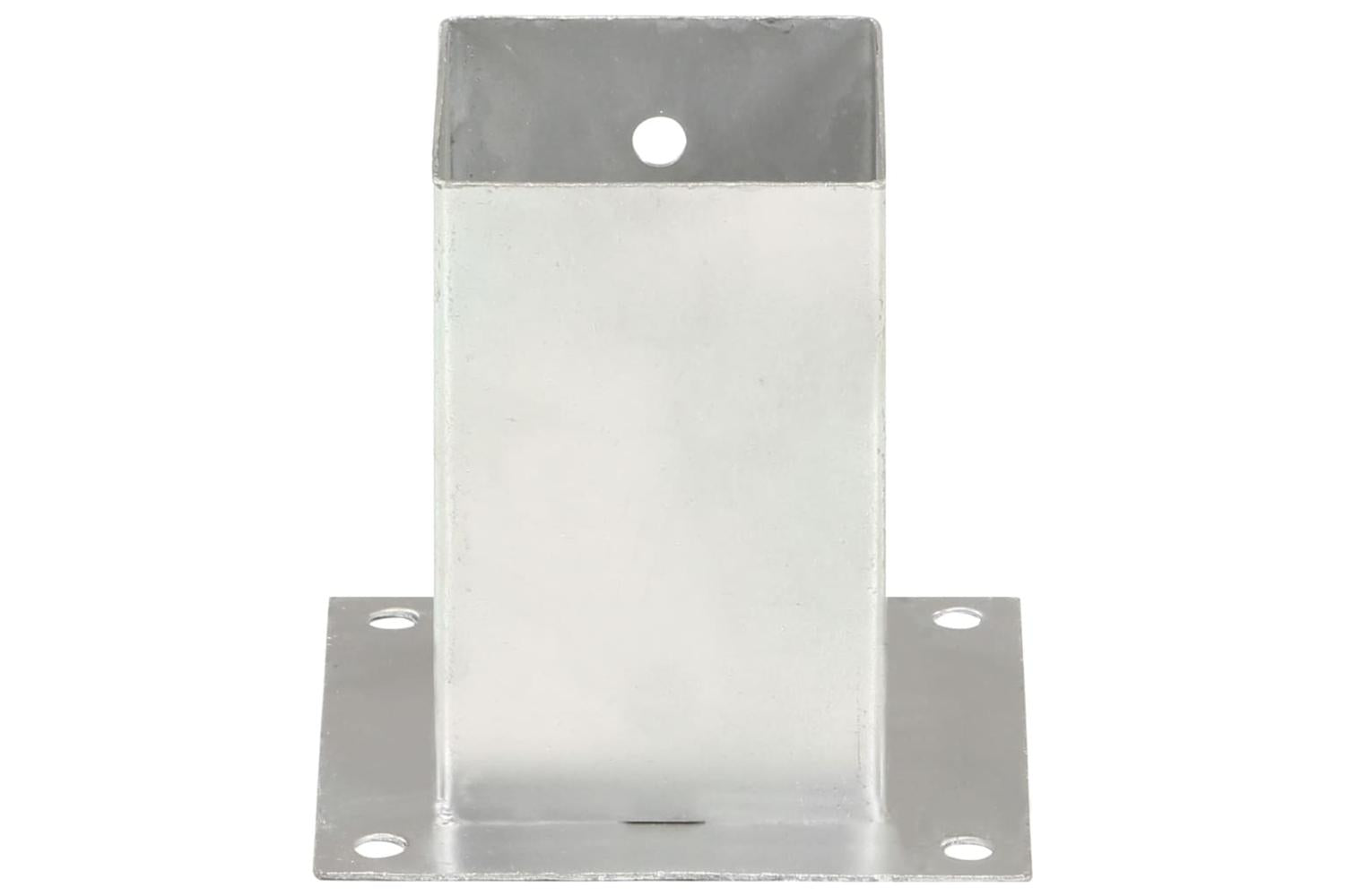 vidaXL 145449 Post Anchors 4 Pcs Galvanised Metal 91mm-4