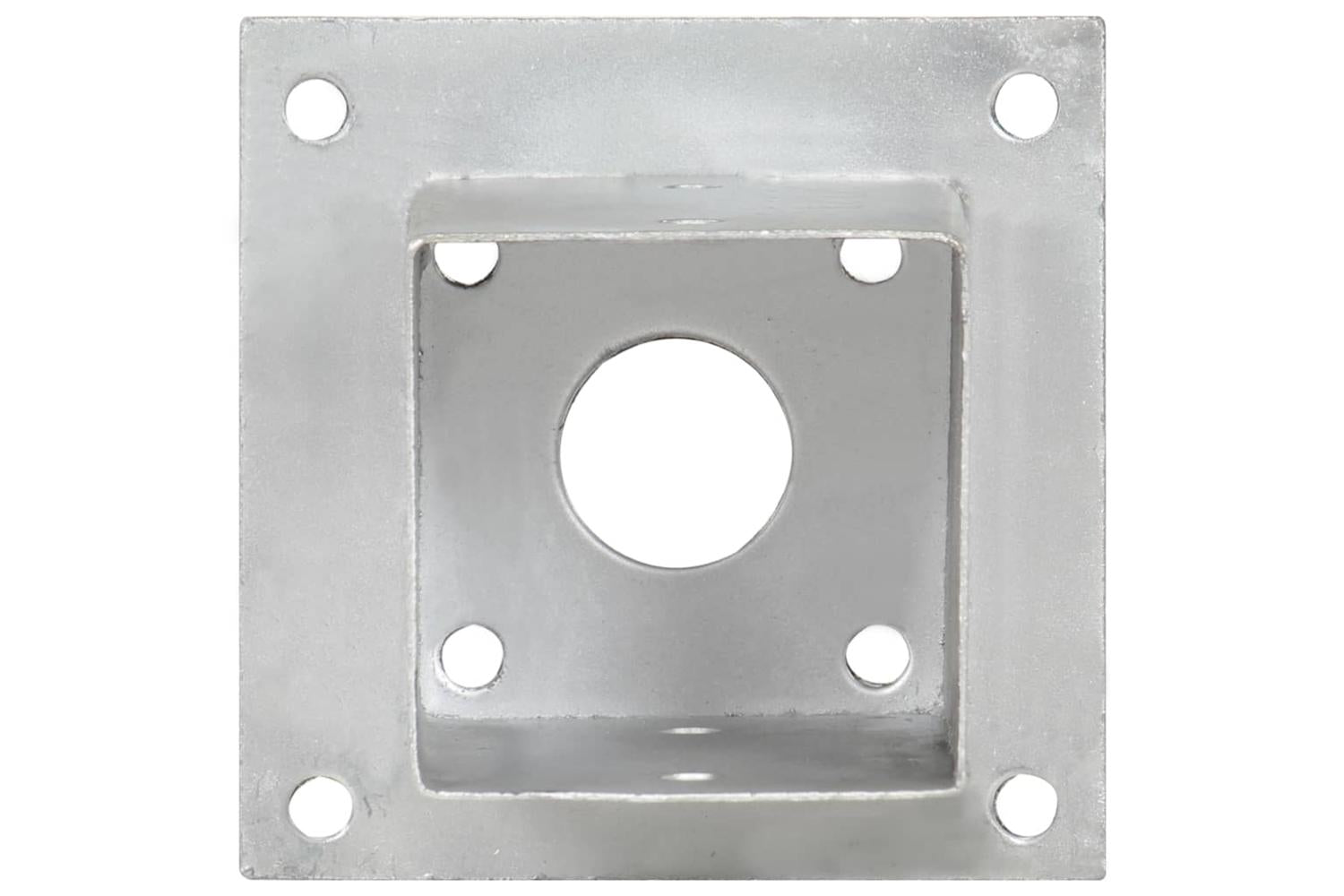 vidaXL 145449 Post Anchors 4 Pcs Galvanised Metal 91mm-5