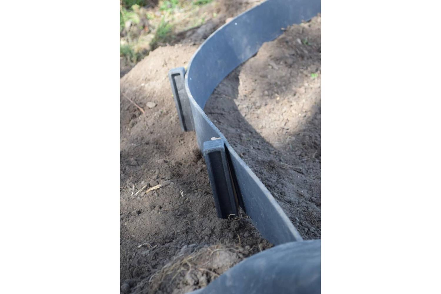 Nature 442628 Garden Border Edging 14cmx10m 7mm Black-5