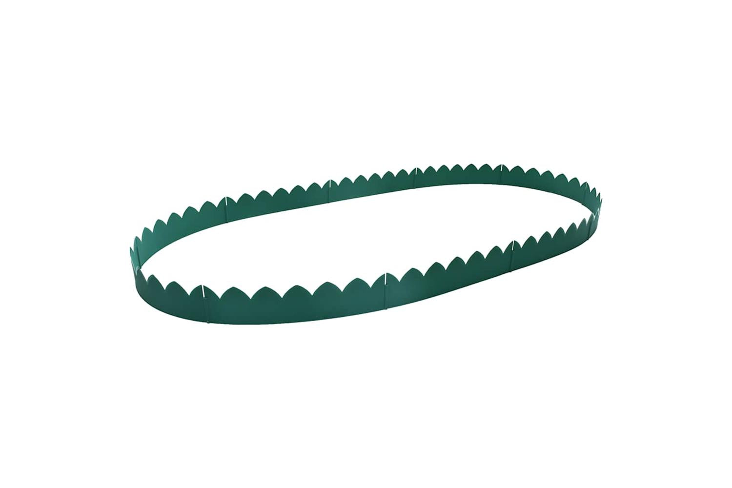 vidaXL 48234 Lawn Edgings 10 Pcs Green 65x15cm Pp-3