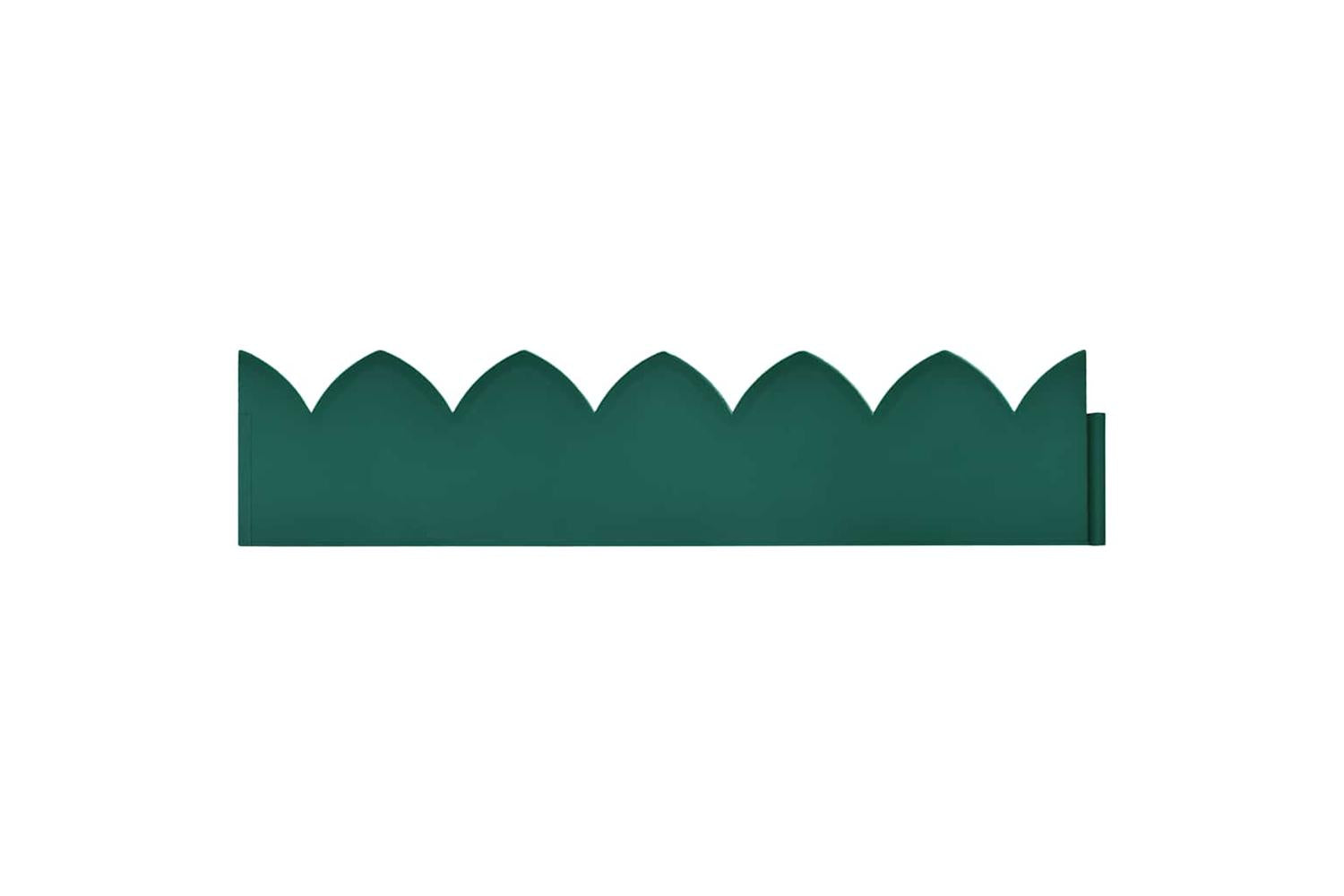 vidaXL 48234 Lawn Edgings 10 Pcs Green 65x15cm Pp-5