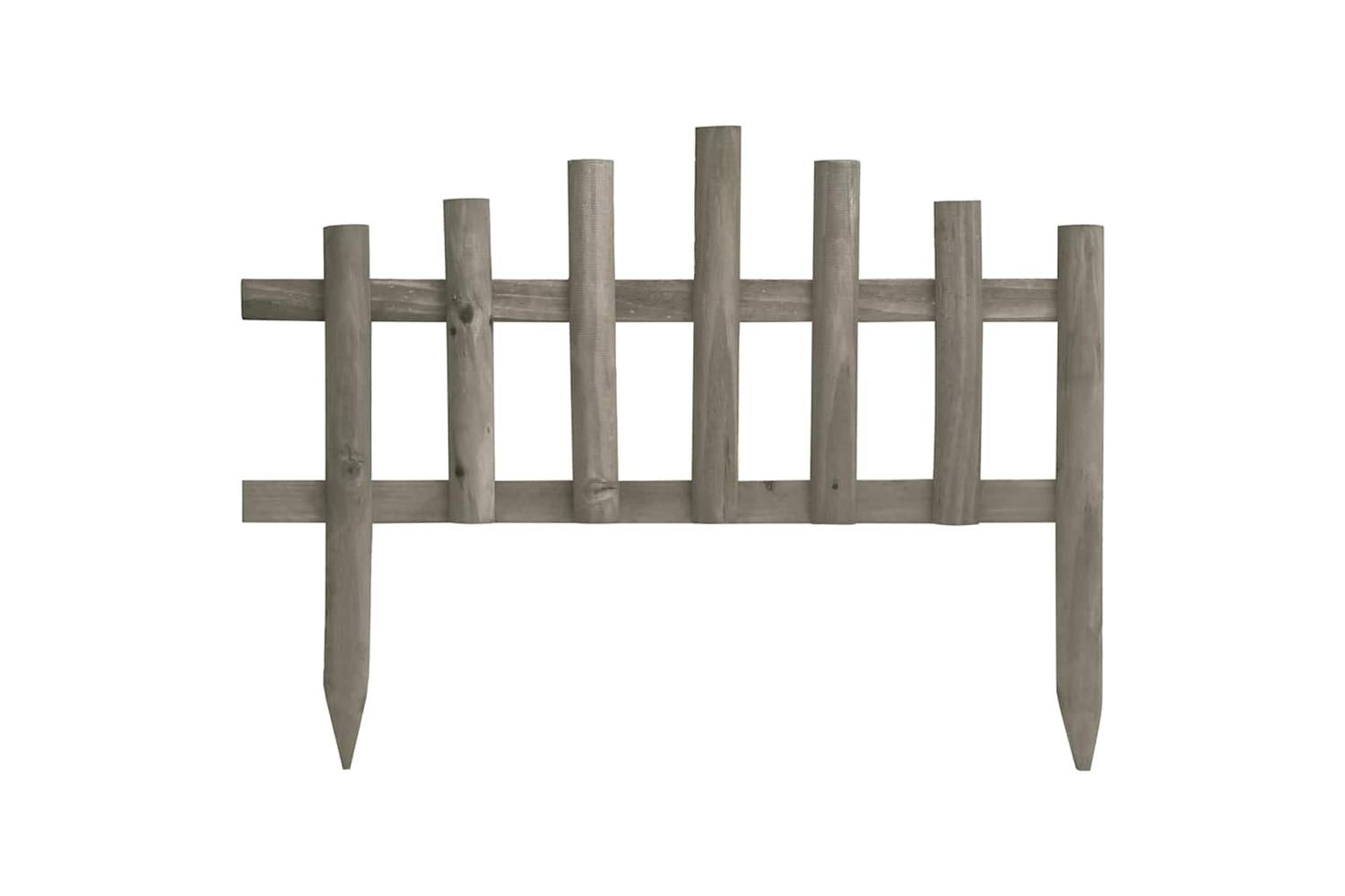 Vidaxl 314847 Lawn Edgings 10 Pcs Firwood 4.4 M-2
