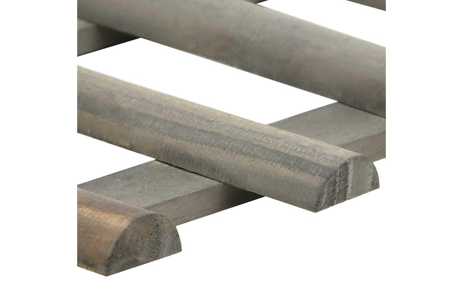 Vidaxl 314845 Lawn Edgings 10 Pcs Firwood 4.4 M-4