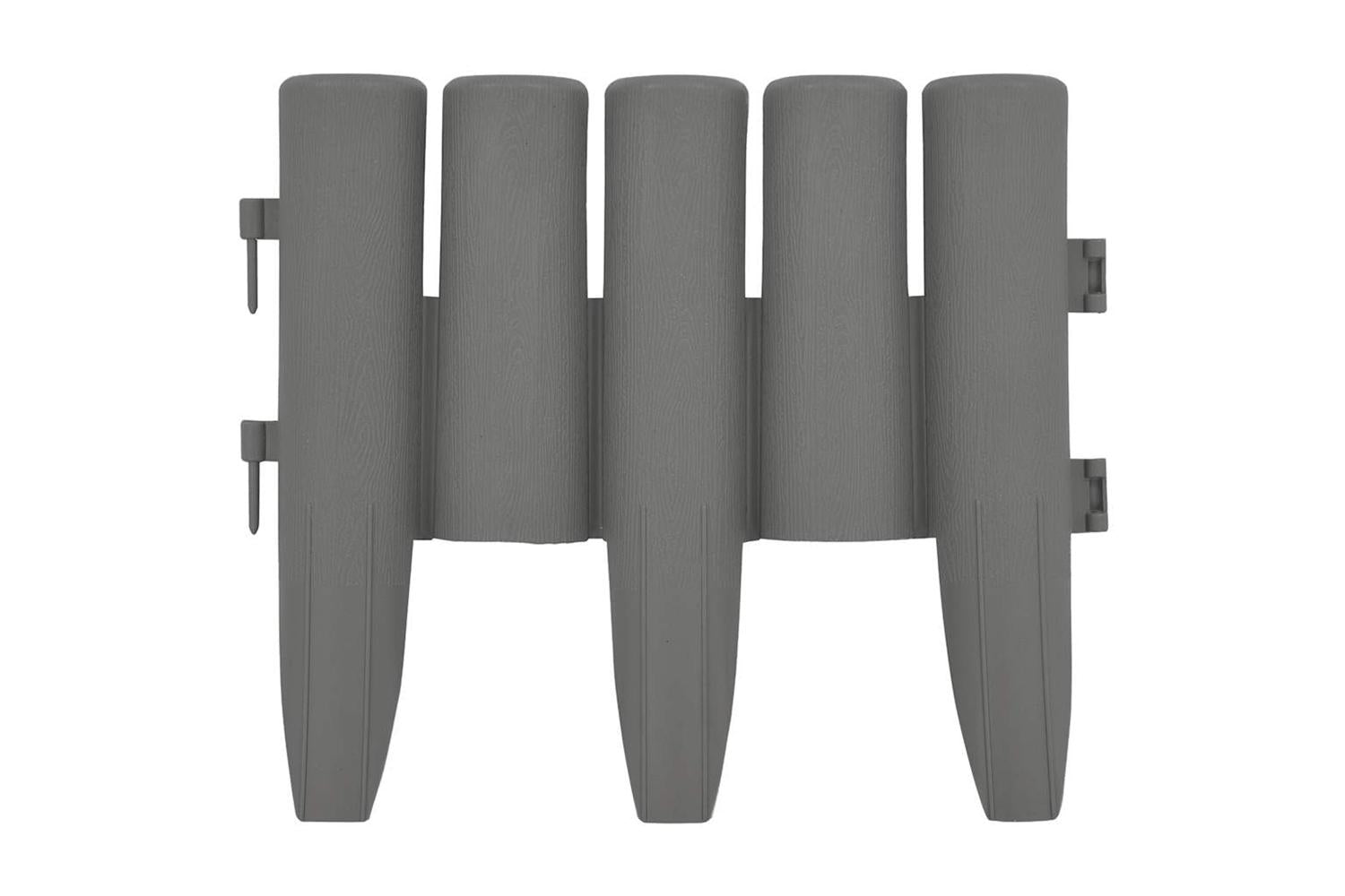 Vidaxl 48621 Lawn Edgings 36 Pcs Grey 10 M Pp-3