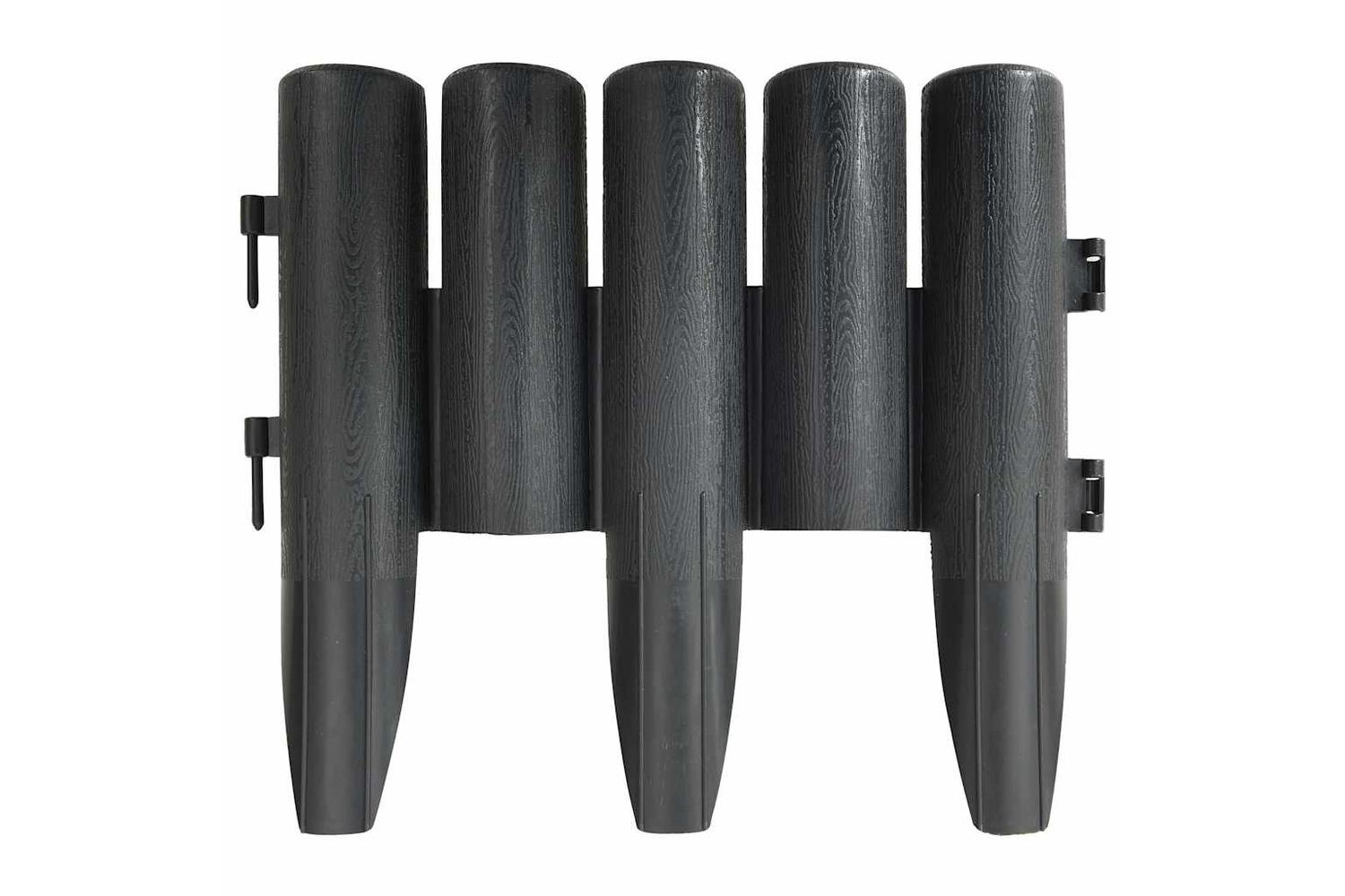 Vidaxl 314681 Lawn Edgings 36 Pcs Anthracite 10 M Pp-3