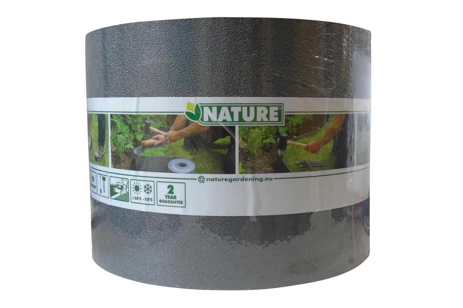Nature 428501 Garden Border Edging 0.15x10 M Grey-4