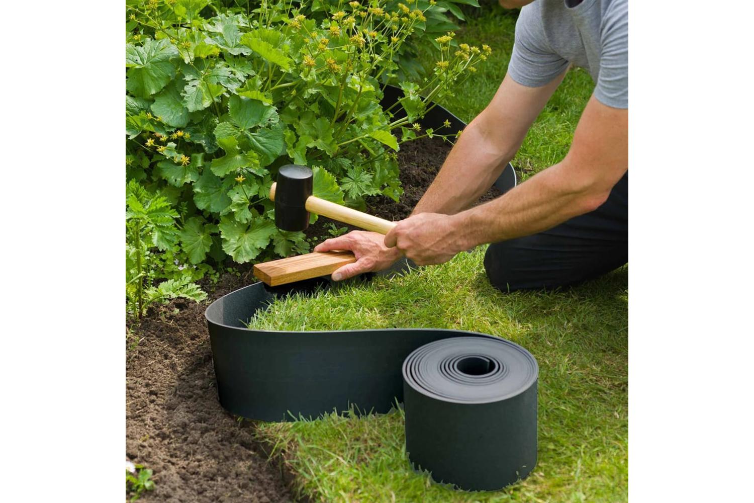 Nature 423493 Garden Border Edging 0.15x10 M Black-3