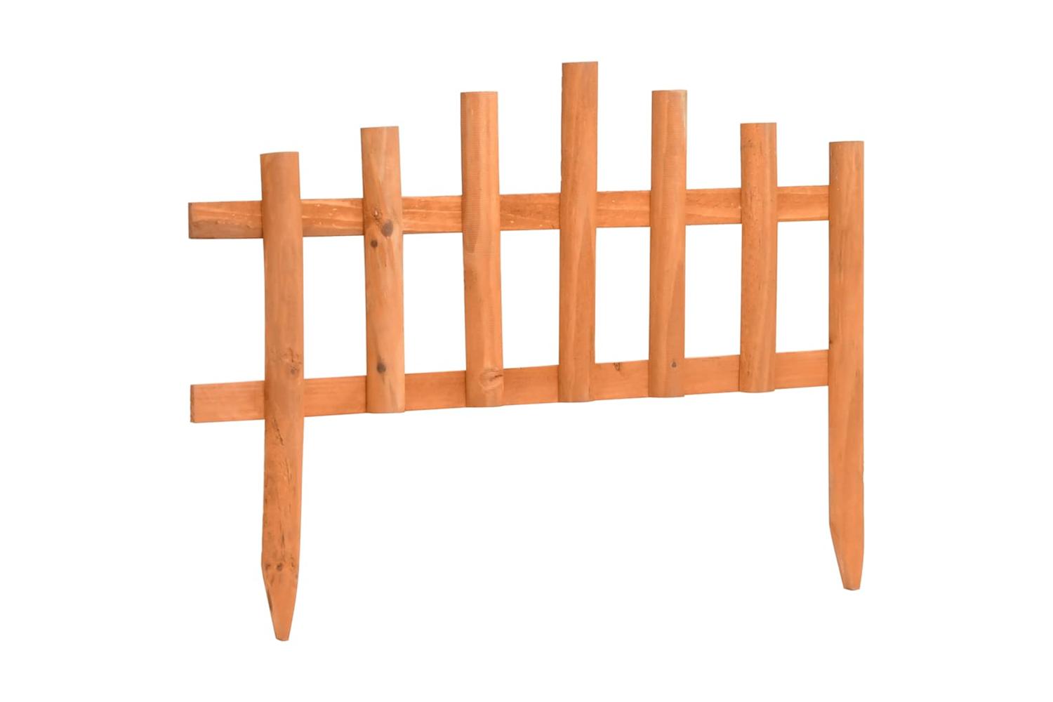 Vidaxl 314846 Lawn Edgings 10 Pcs Firwood 4.4 M-3