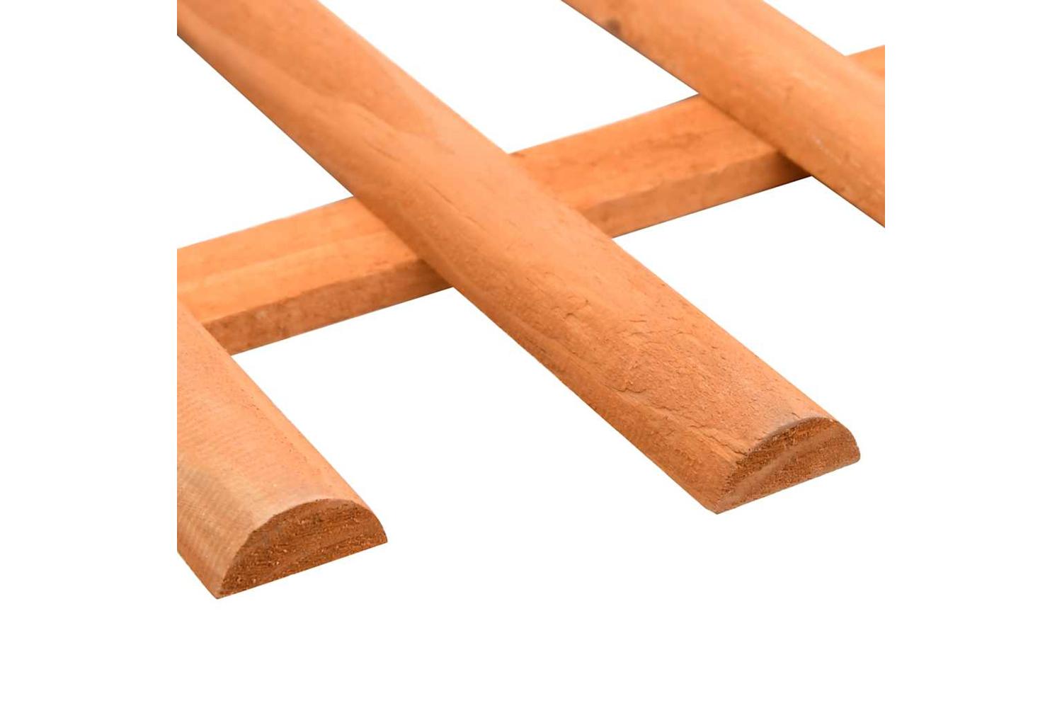 Vidaxl 314846 Lawn Edgings 10 Pcs Firwood 4.4 M-4
