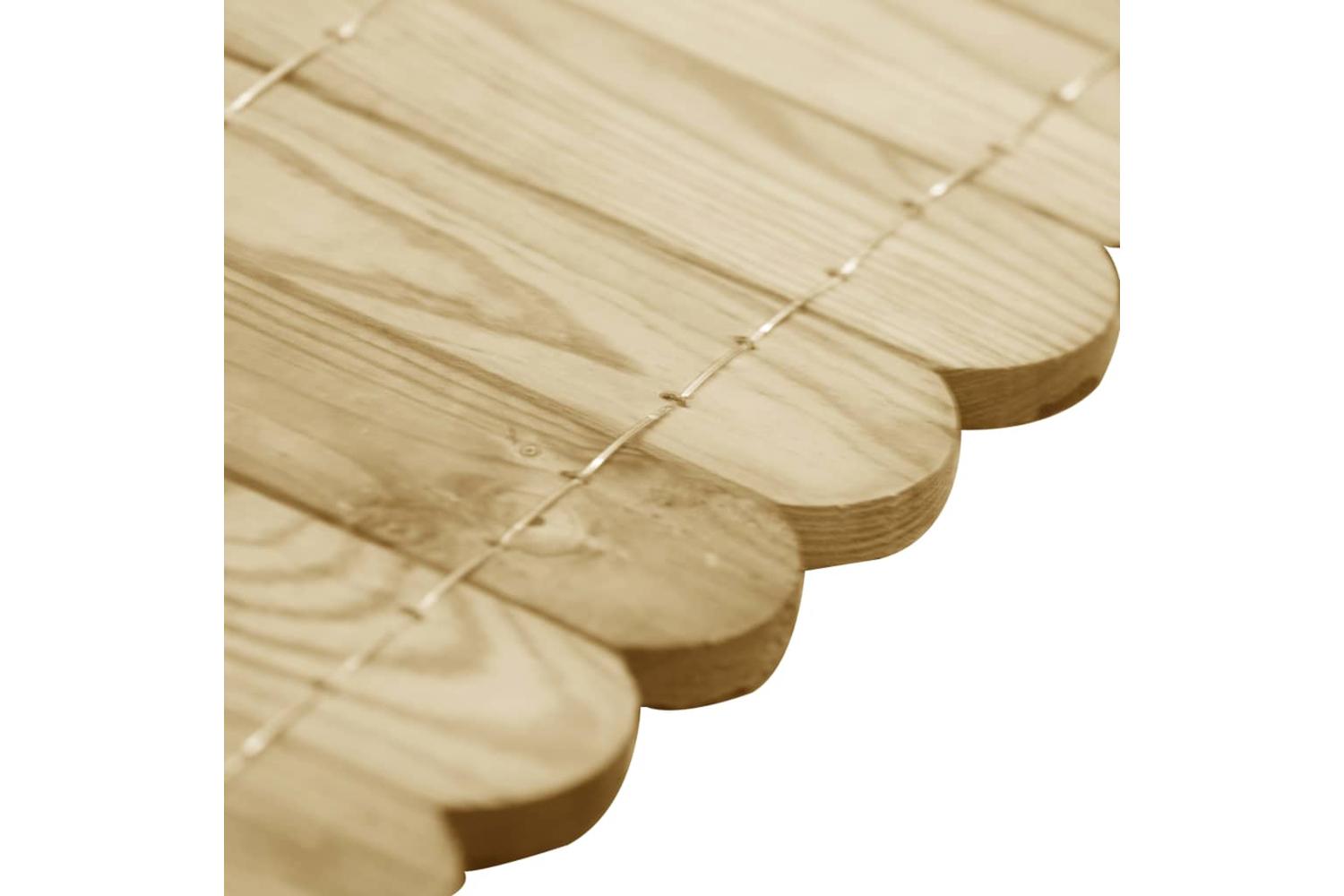 vidaXL 3053643 Border Rolls 3 Pcs 120cm Impregnated Pinewood-5