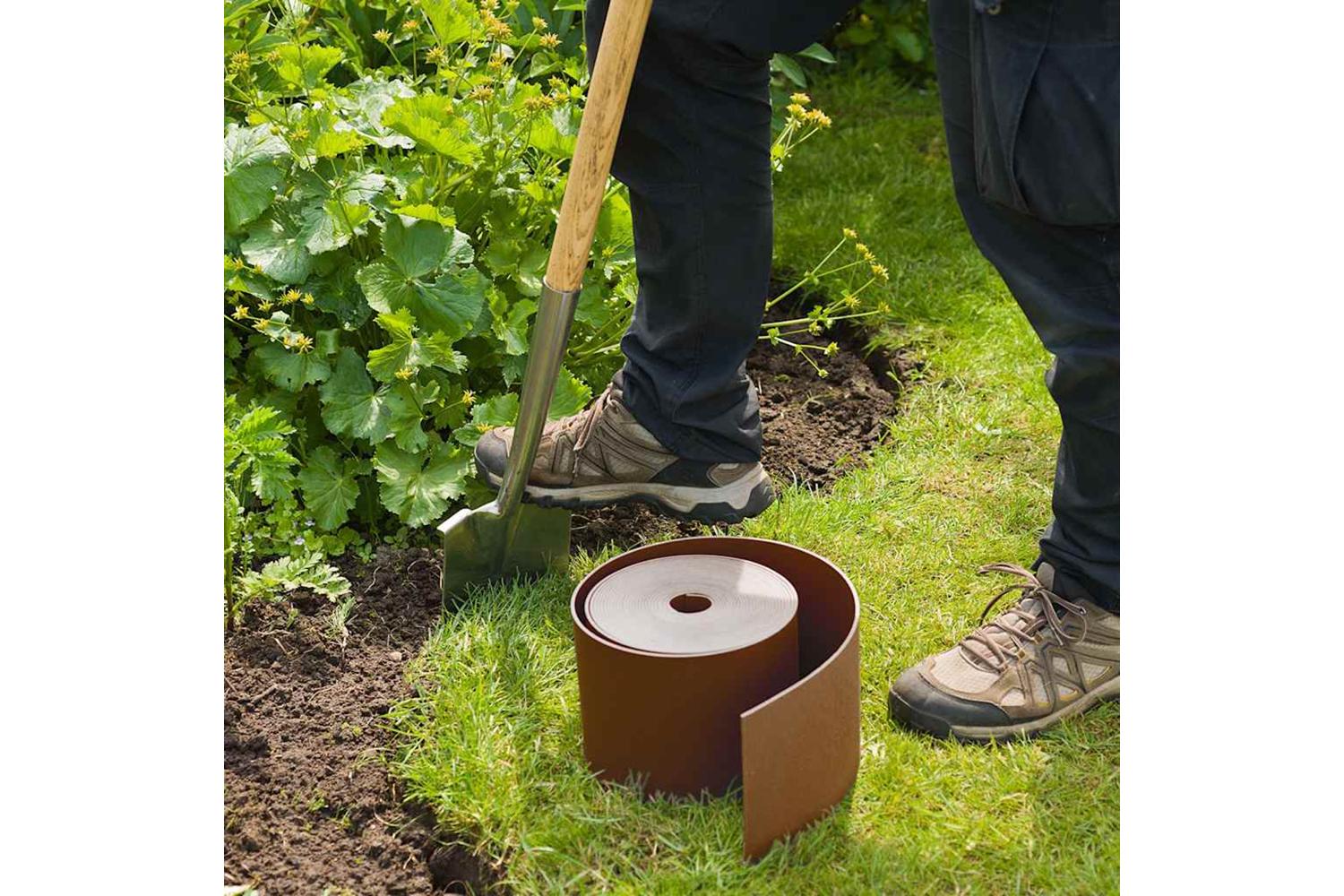 Nature 428500 Garden Border Edging 0,15x10 M Terracotta-4