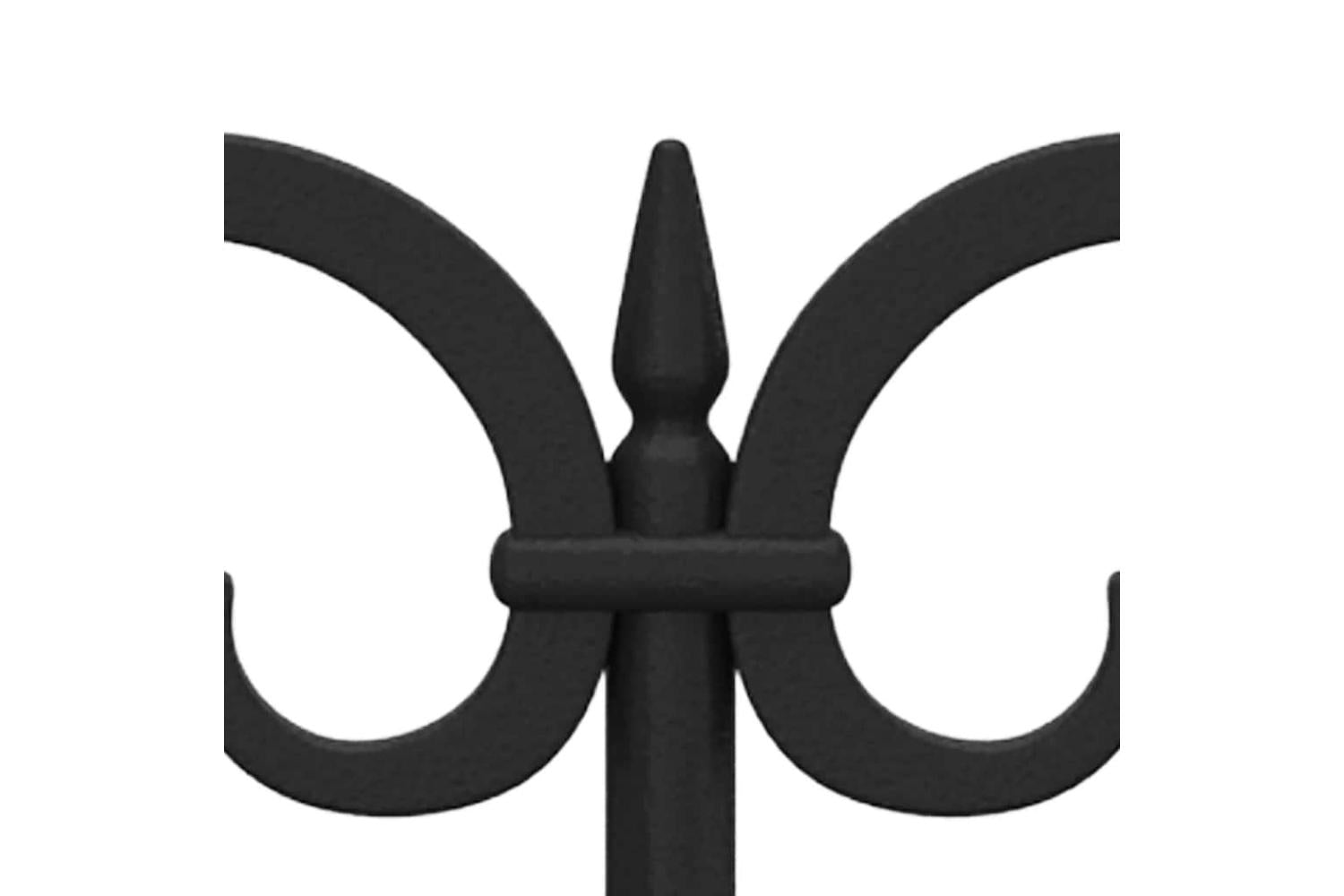 Vidaxl 318301 Lawn Edgings 17 Pcs Black 10 M Pp-5