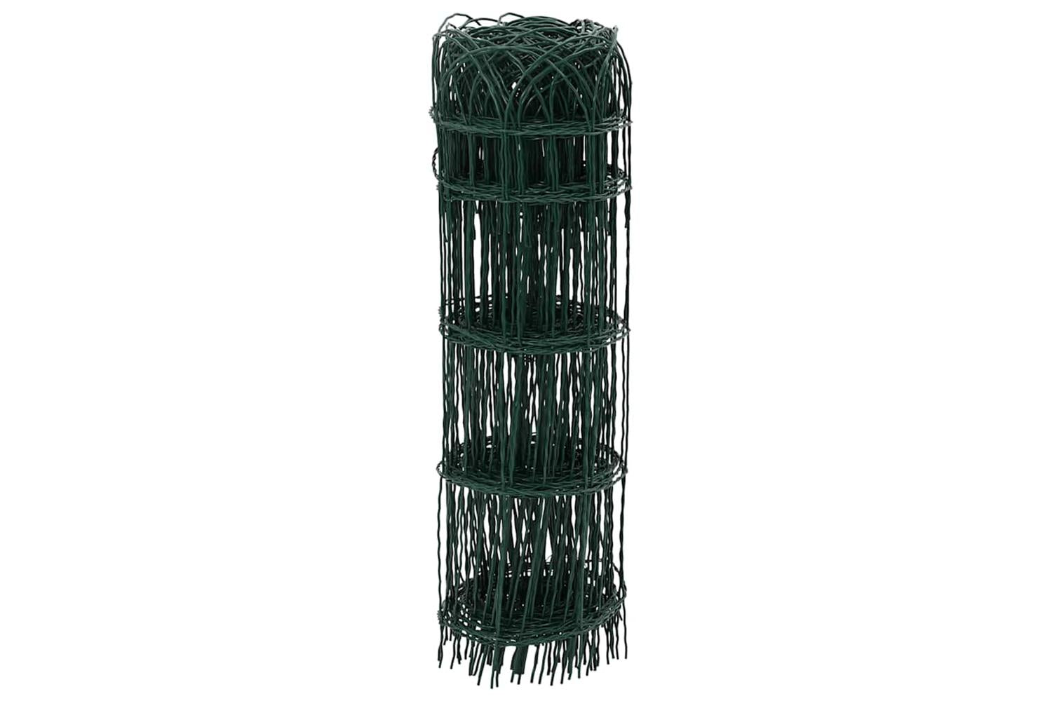 vidaXL 141074 Garden Border Fence | 25 x 0.65 m