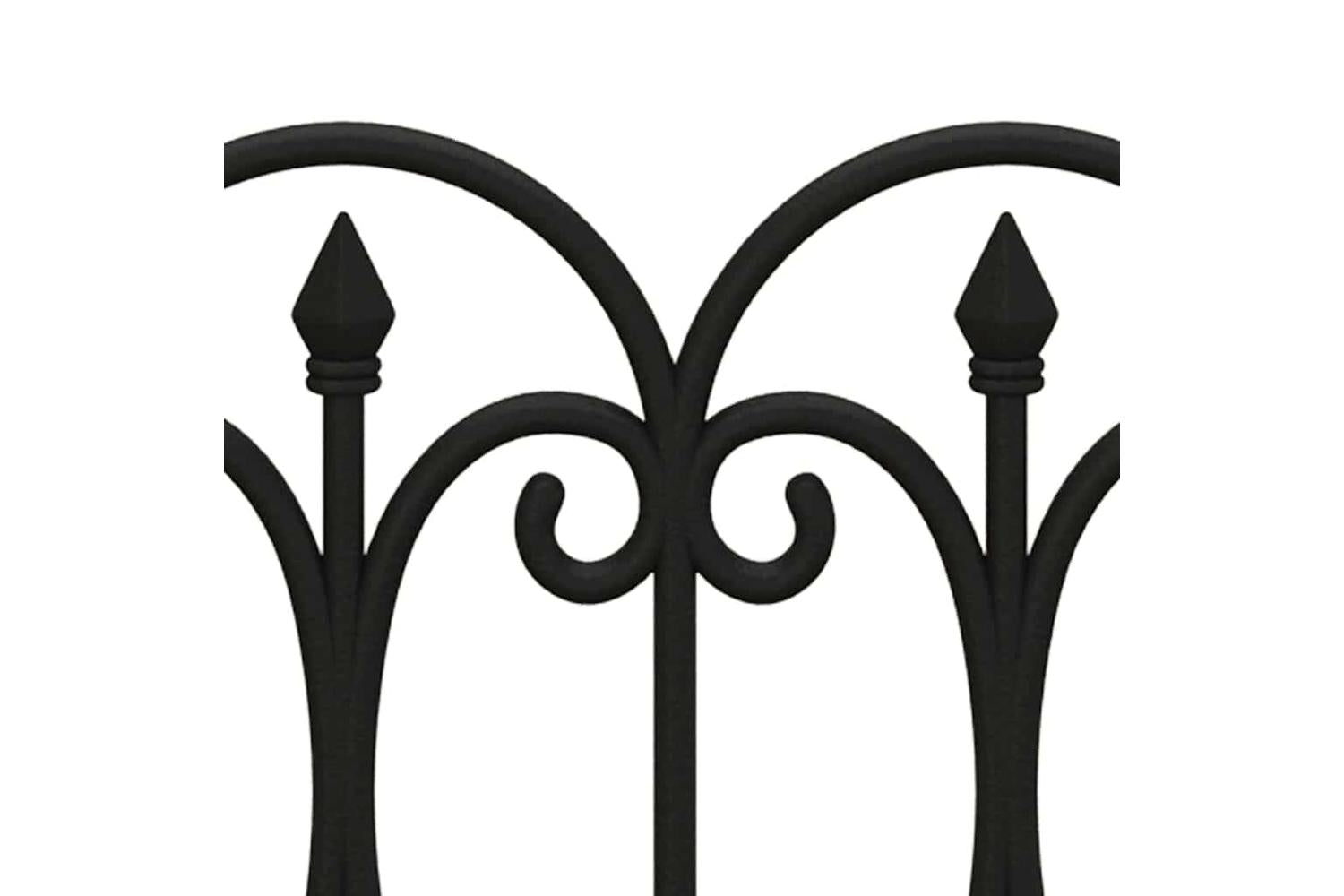 Vidaxl 318293 Lawn Edgings 17 Pcs Black 10 M Pp-5