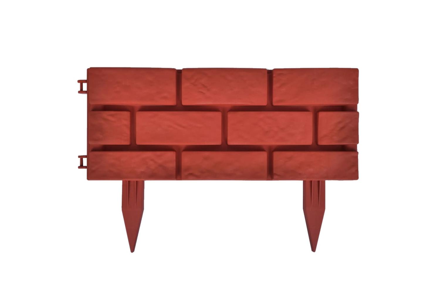 Vidaxl 141257 Lawn Divider With Brick Design 11 Pcs-3