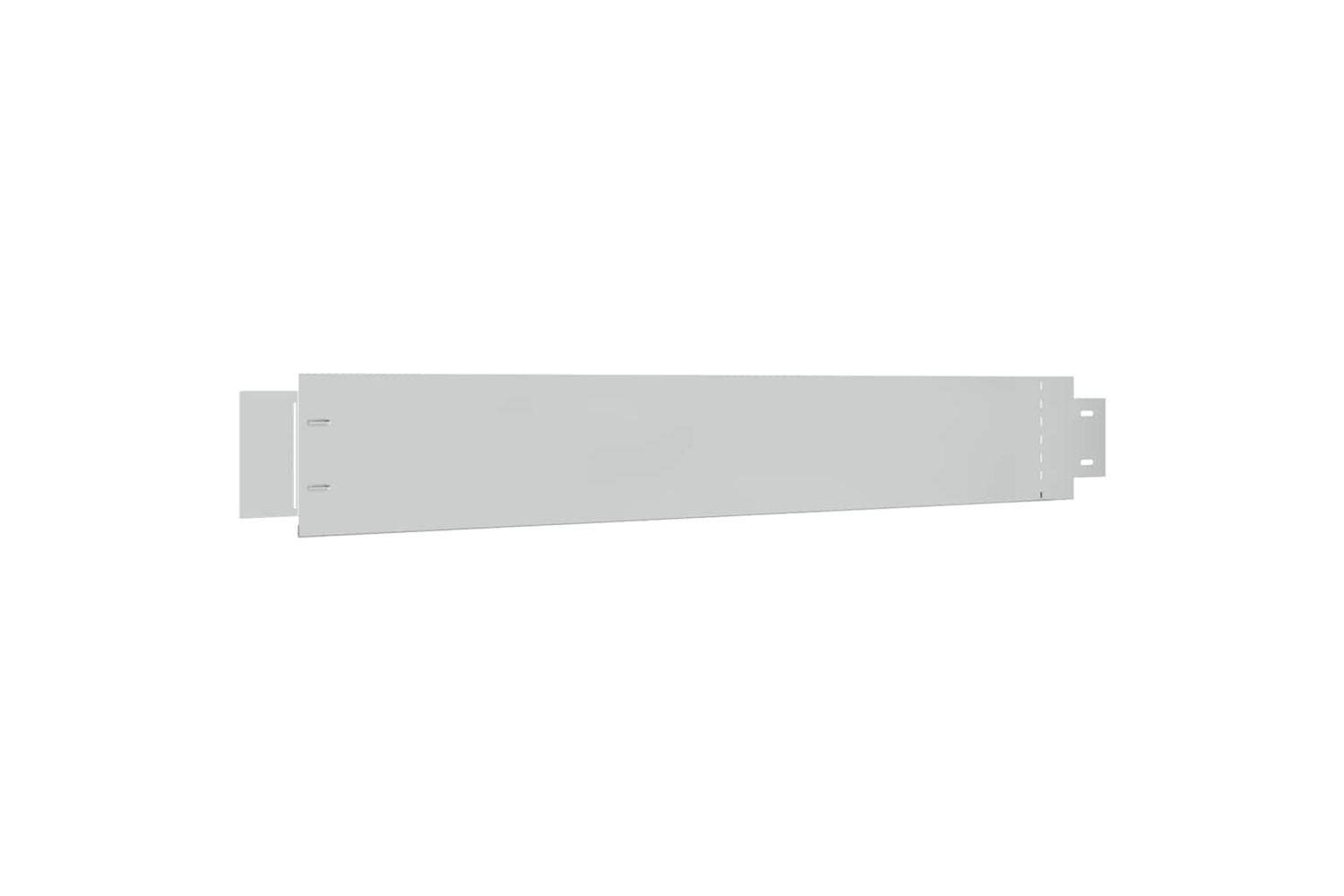 vidaXL 271783 Set Of 15 Flexible Lawn Fence Galvanised Steel 100 X 14cm-5