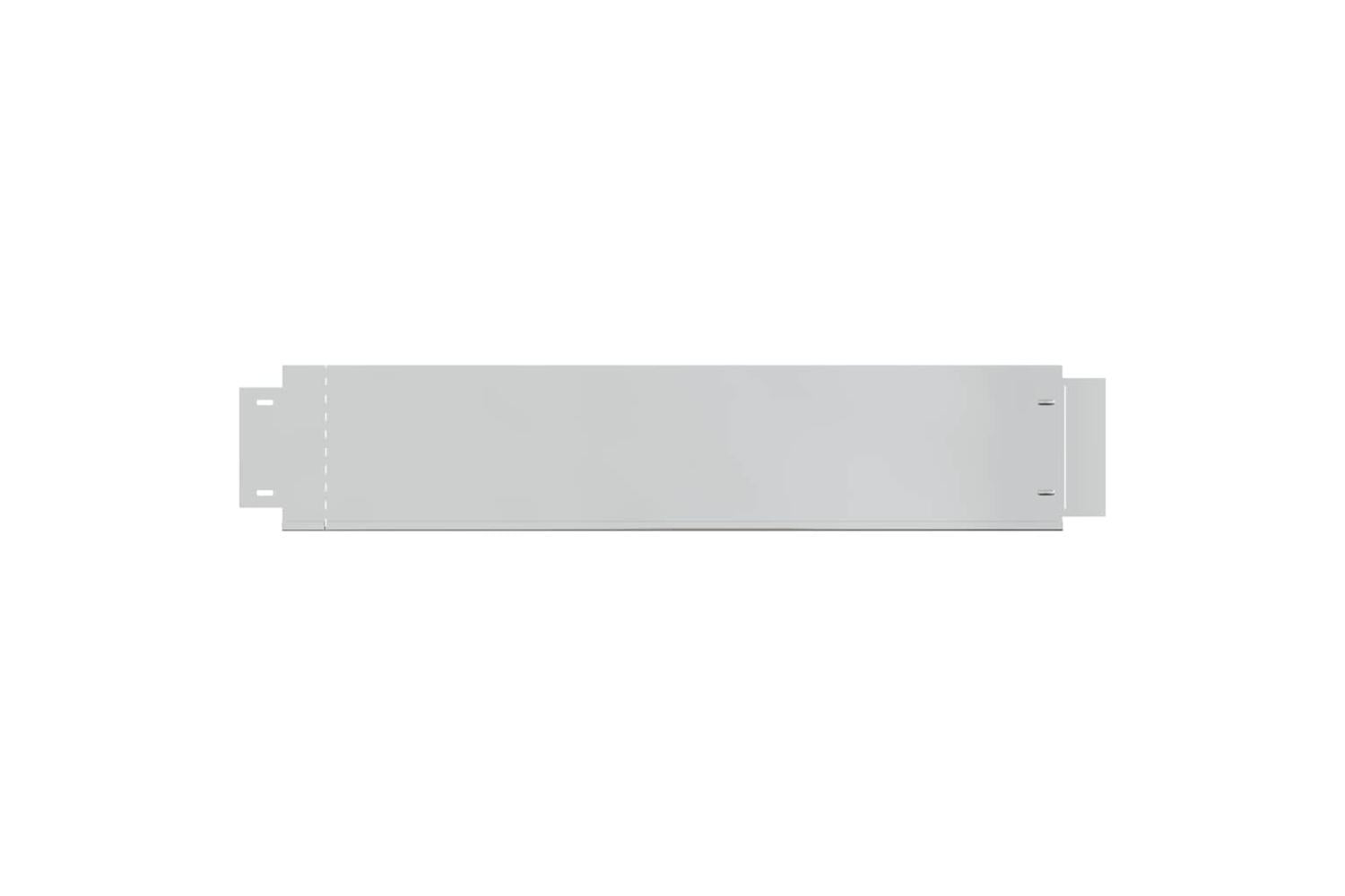 vidaXL 274902 Lawn Fence 10 Pcs Galvanised Steel 100x20cm-4