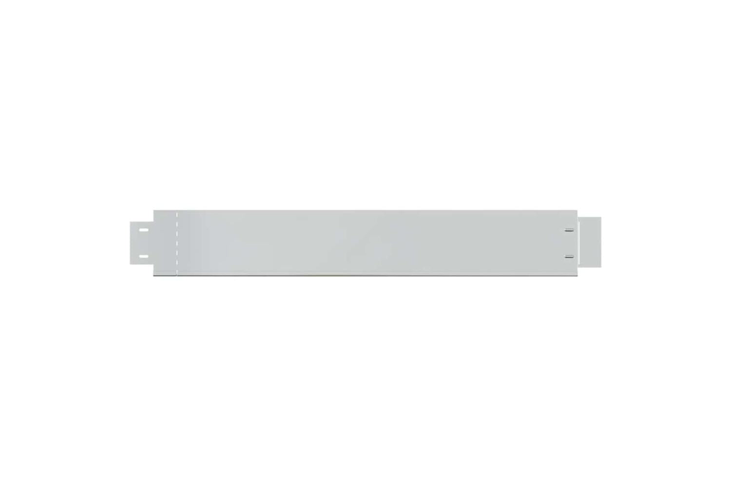 vidaXL 271782 Set Of 10 Flexible Lawn Fence Galvanised Steel 100 X 14cm-4