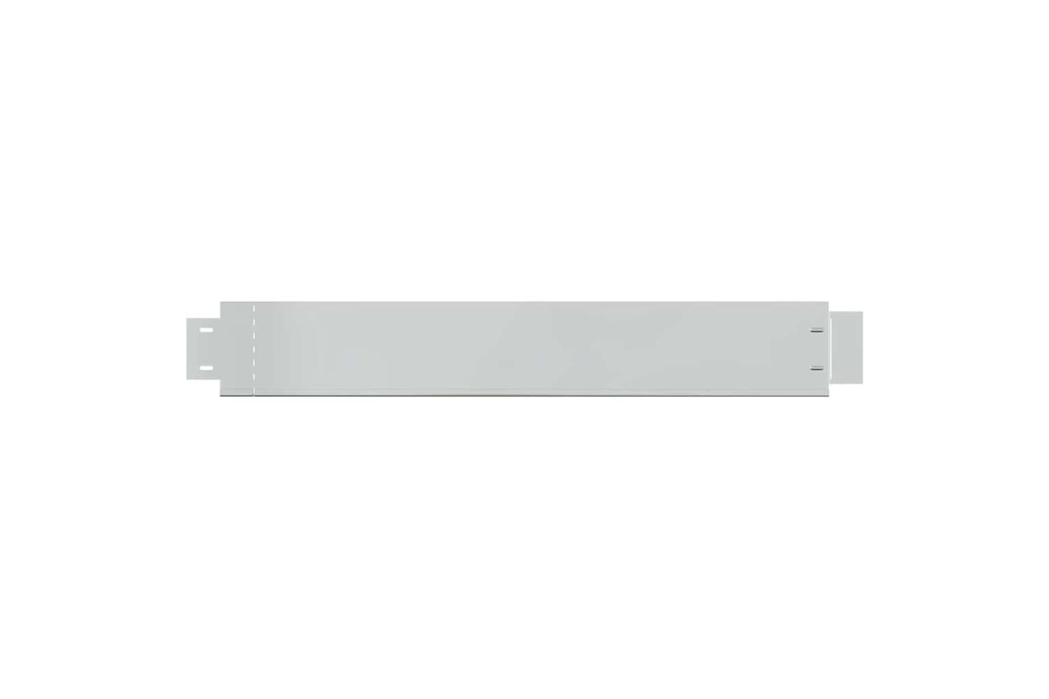 vidaXL 271784 Set Of 20 Flexible Lawn Fence Galvanised Steel 100 X 14cm-4