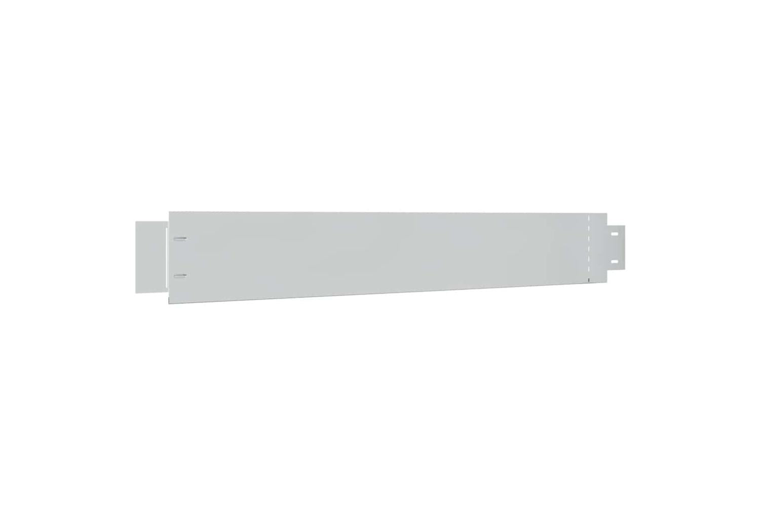 vidaXL 271784 Set Of 20 Flexible Lawn Fence Galvanised Steel 100 X 14cm-5
