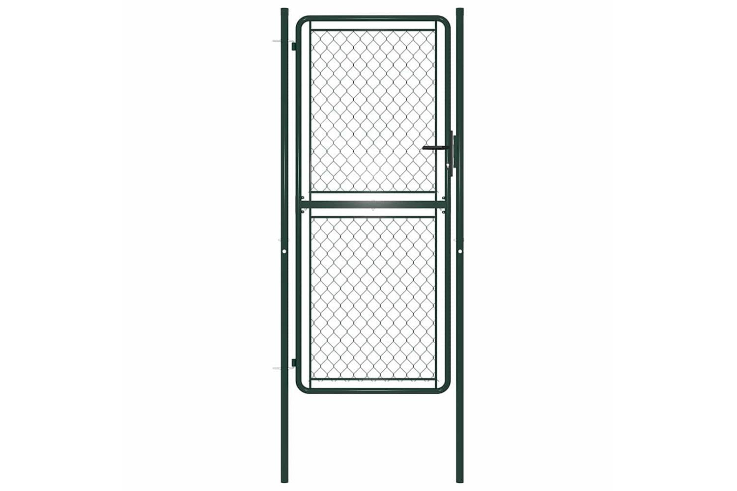 vidaXL 144406 Garden Gate Steel 100x175cm Green