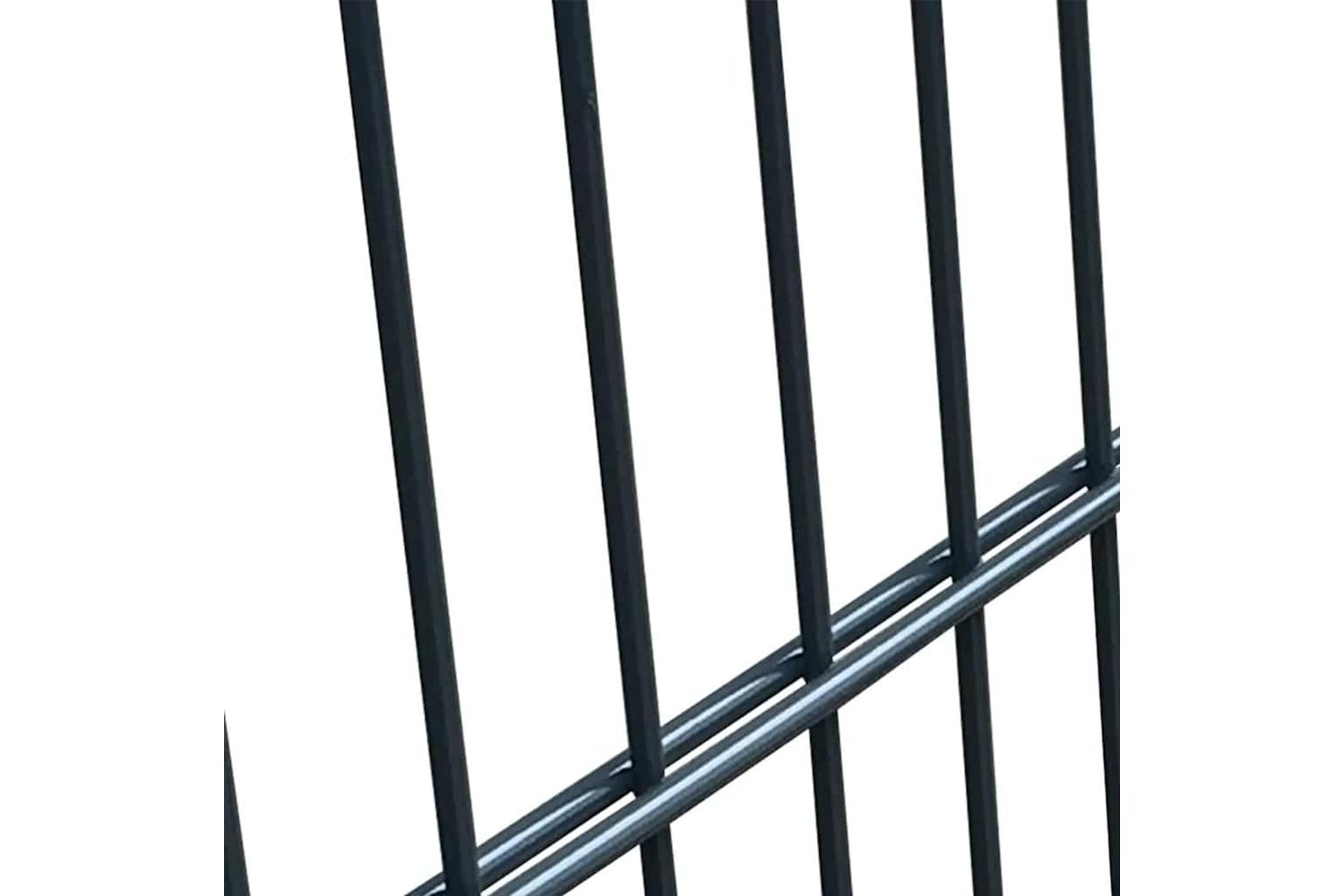 vidaXL 141744 2d Fence Gate (single) Anthracite Grey 106 X 210cm-5