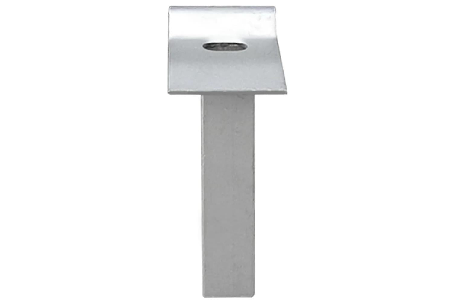 vidaXL 143377 Mesh Garden Gate Galvanised Steel 400x150cm Grey-5