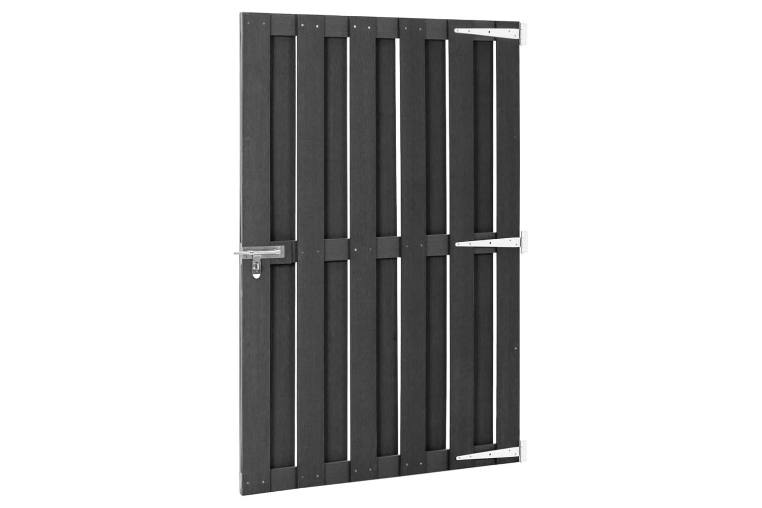 vidaXL 49085 Garden Gate Wpc 100x150cm Grey-3