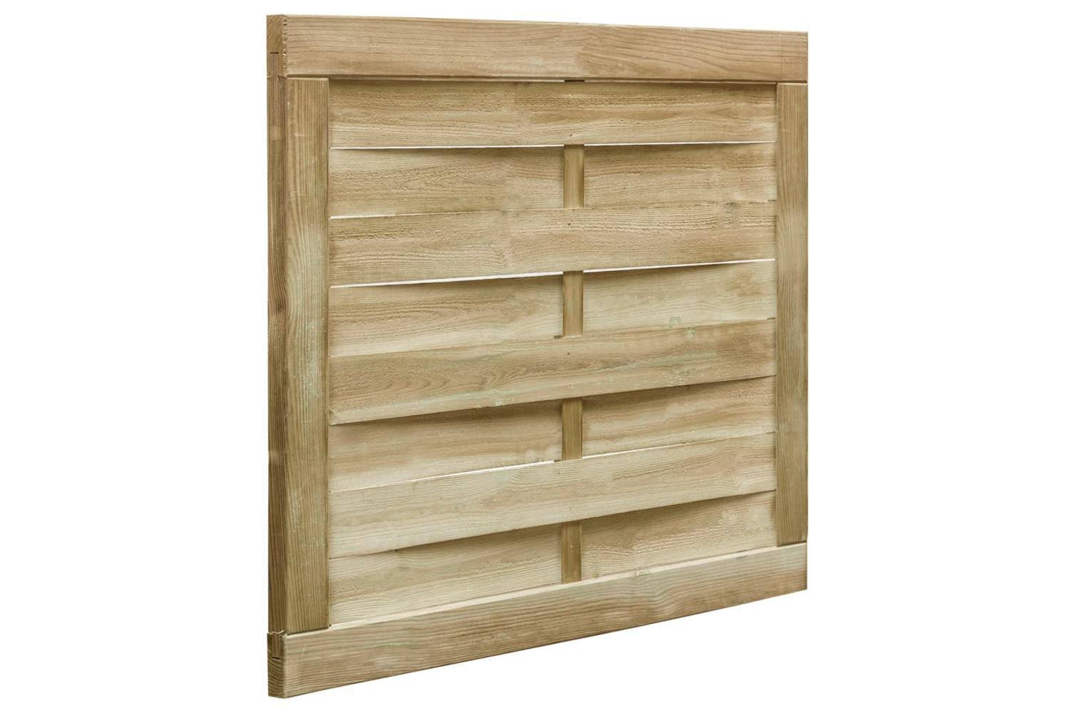 vidaXL 45308 Garden Gate Impregnated Pinewood 100x75cm Green