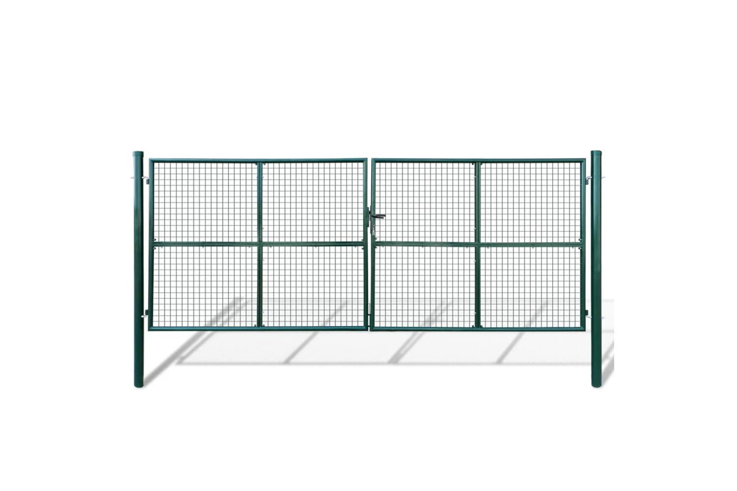 Vidaxl Mesh Garden Gate 415 X 200 Cm / 400 X 150 Cm
